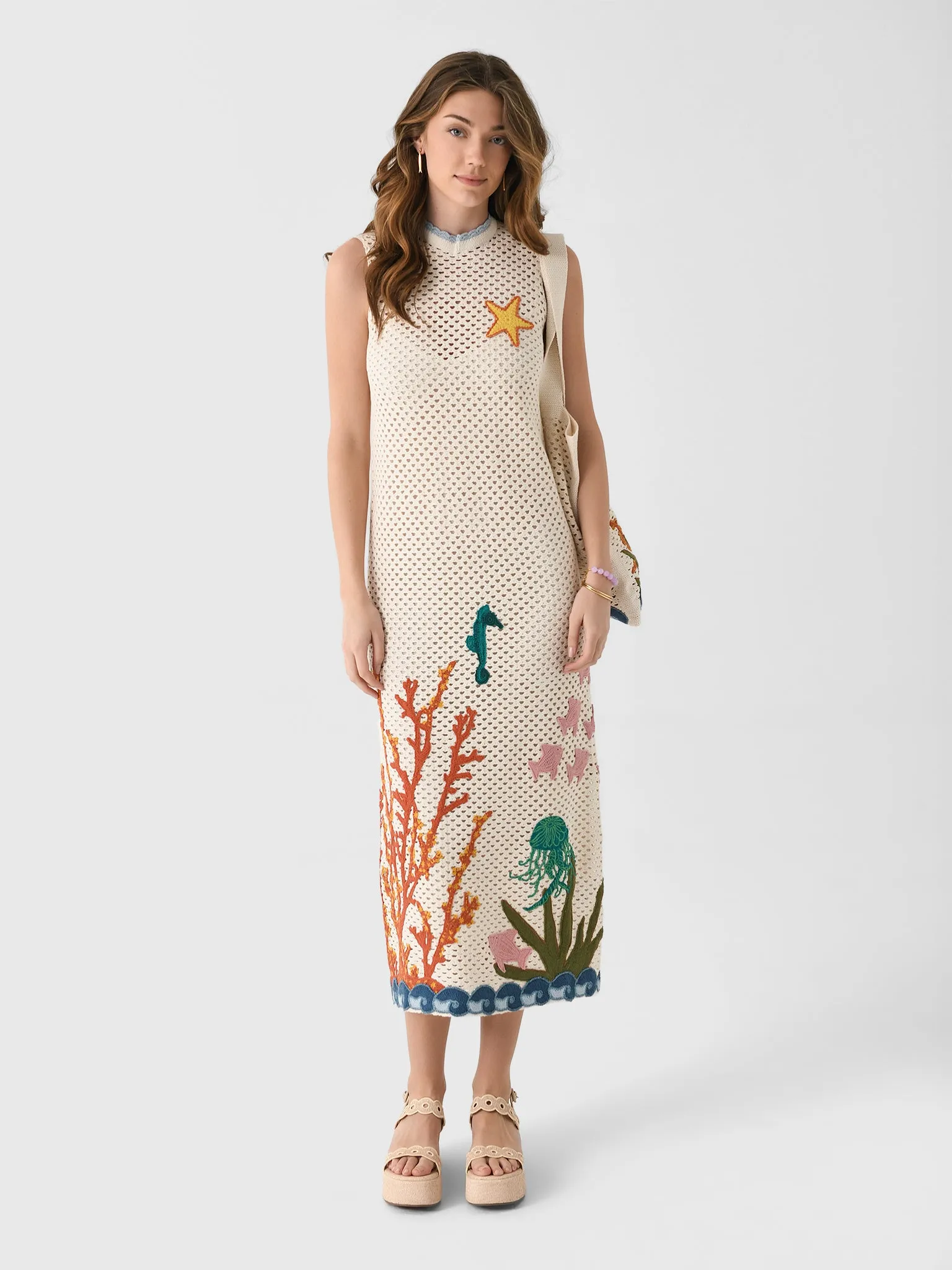 Alemais Women's Splash Midi Dress sold by Saint Bernard