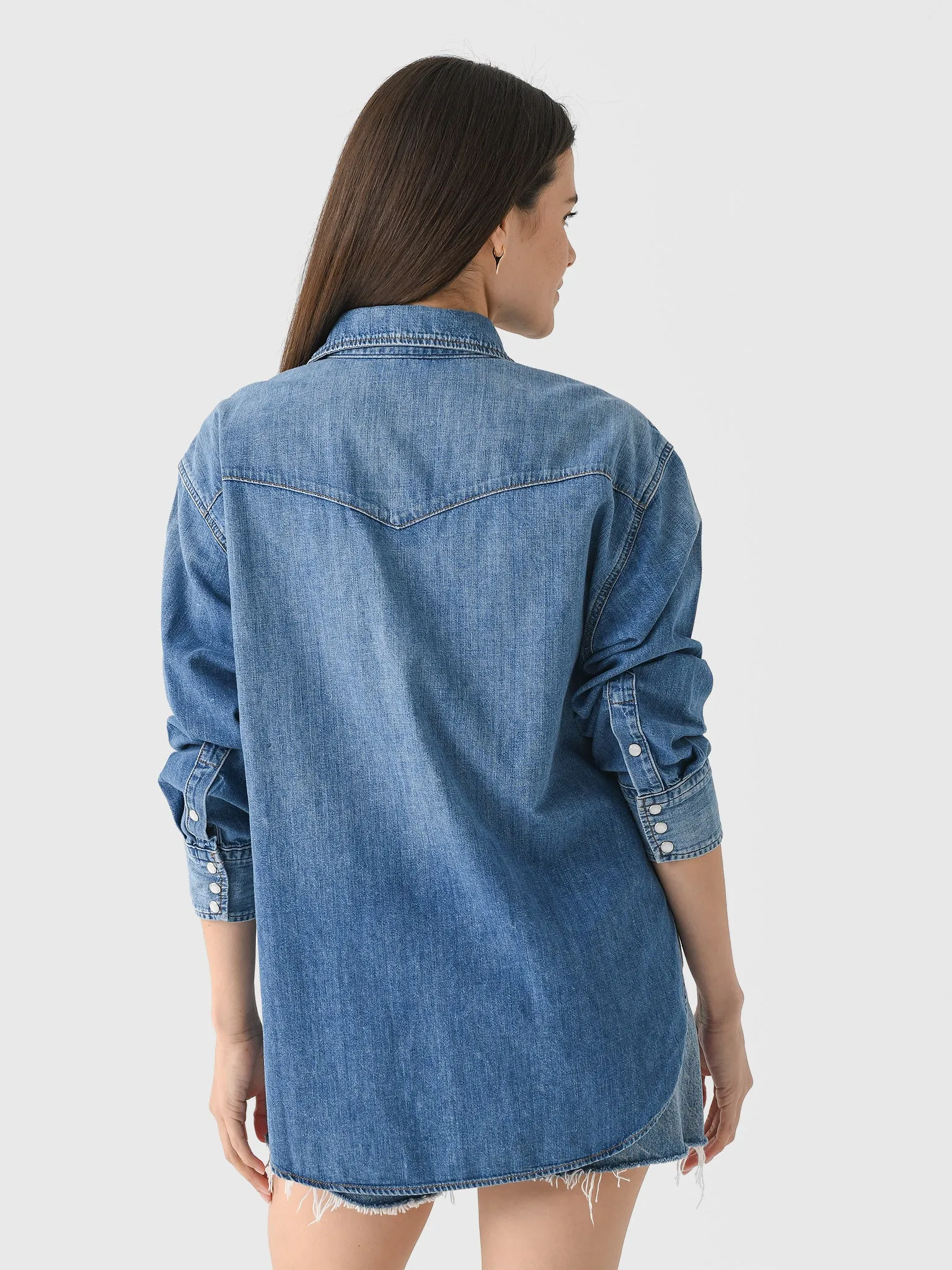 Citizens Of Humanity Women's Kayla Western Shirt sold by Saint Bernard product image thumbnail 4