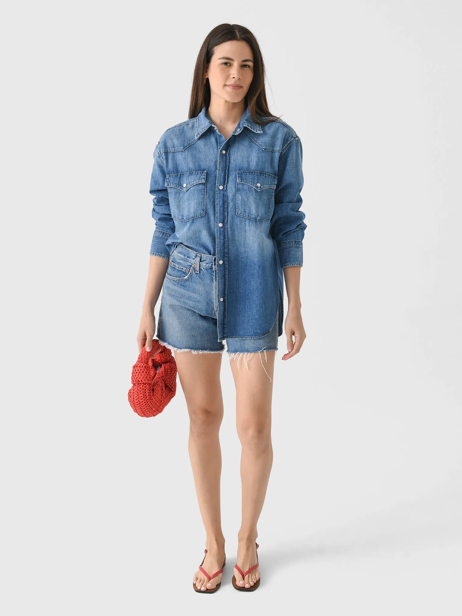 Citizens Of Humanity Women's Kayla Western Shirt sold by Saint Bernard product image thumbnail 2