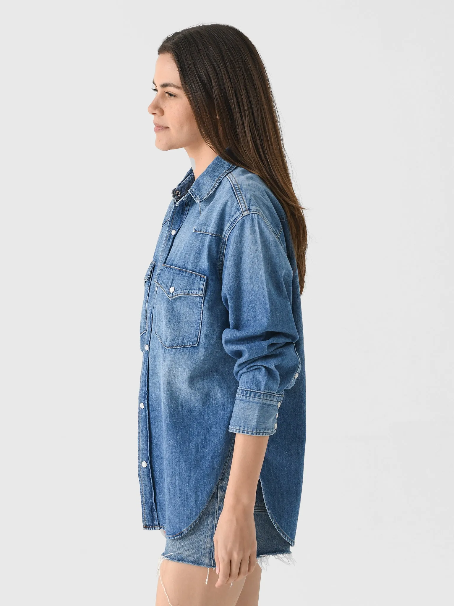 Citizens Of Humanity Women's Kayla Western Shirt sold by Saint Bernard product image thumbnail 3