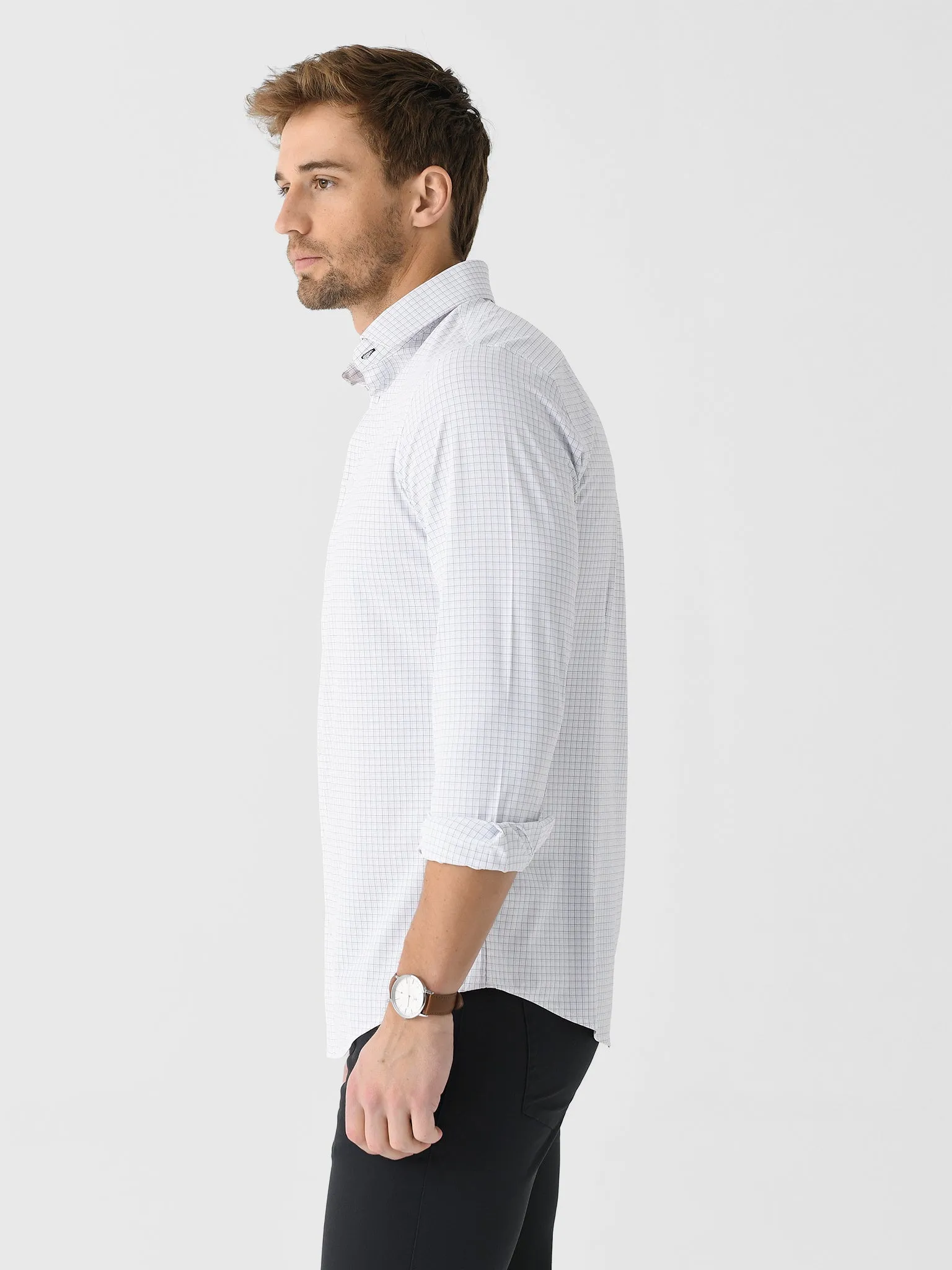 Mizzen+Main Men's Trim Leeward Dress Shirt sold by Saint Bernard product image thumbnail 3