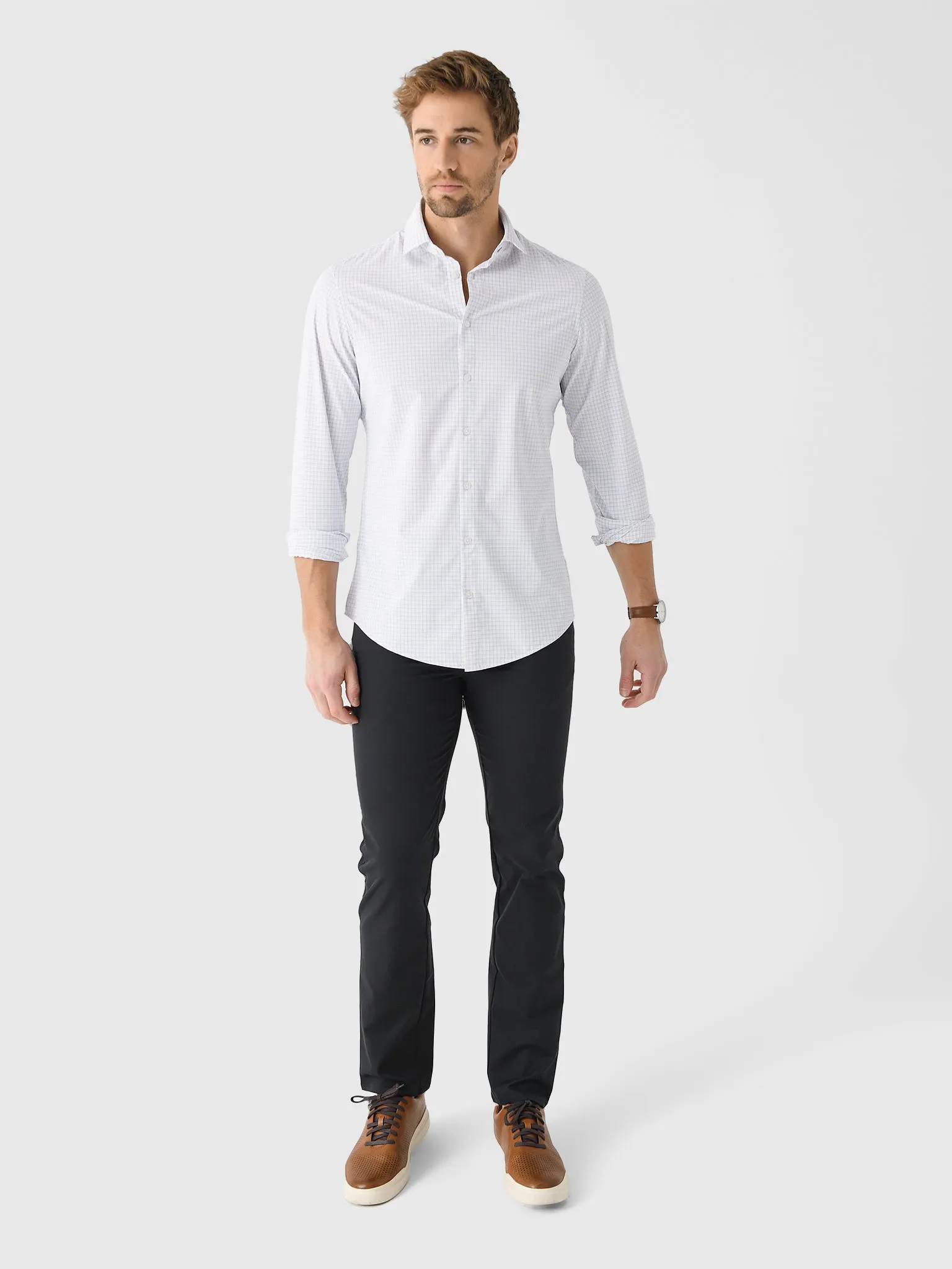 Mizzen+Main Men's Trim Leeward Dress Shirt sold by Saint Bernard product image thumbnail 2