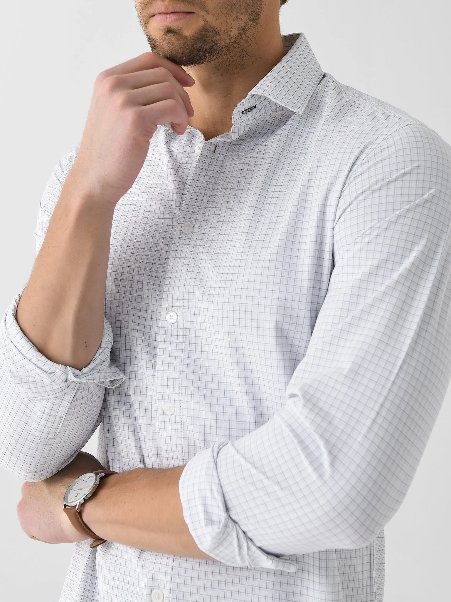 Mizzen+Main Men's Trim Leeward Dress Shirt sold by Saint Bernard product image thumbnail 5