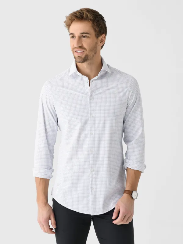 Mizzen+Main Men's Trim Leeward Dress Shirt made by Mizzen+Main