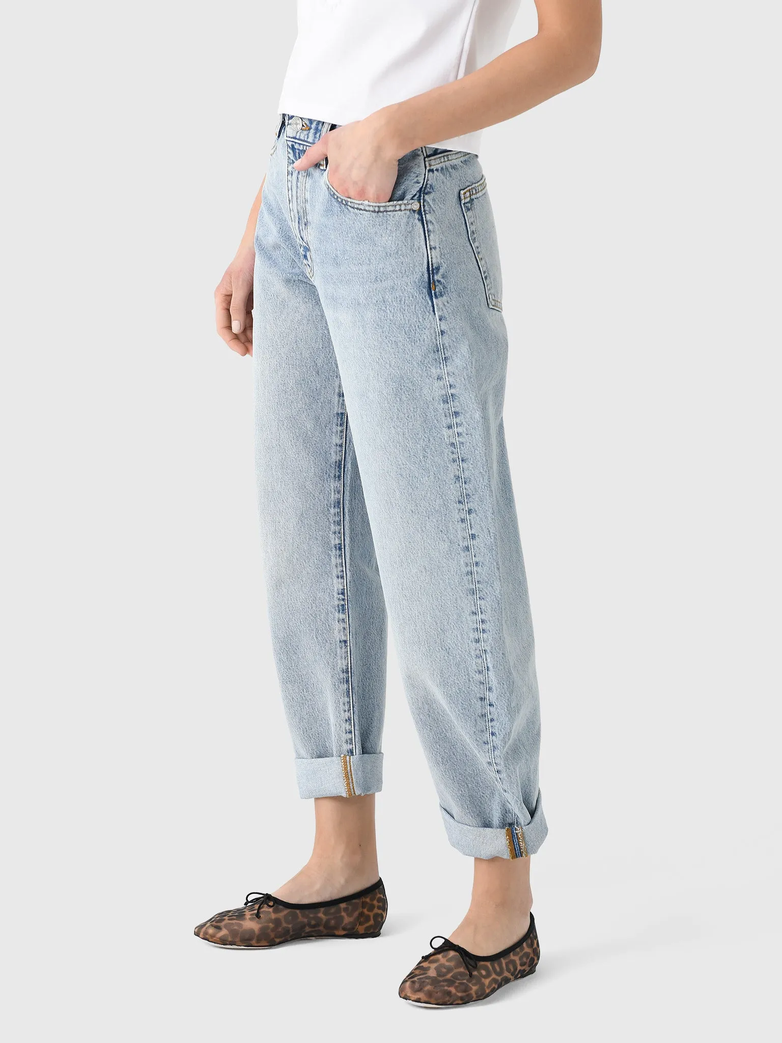 Frame Women's The Bubble Jean sold by Saint Bernard product image thumbnail 3
