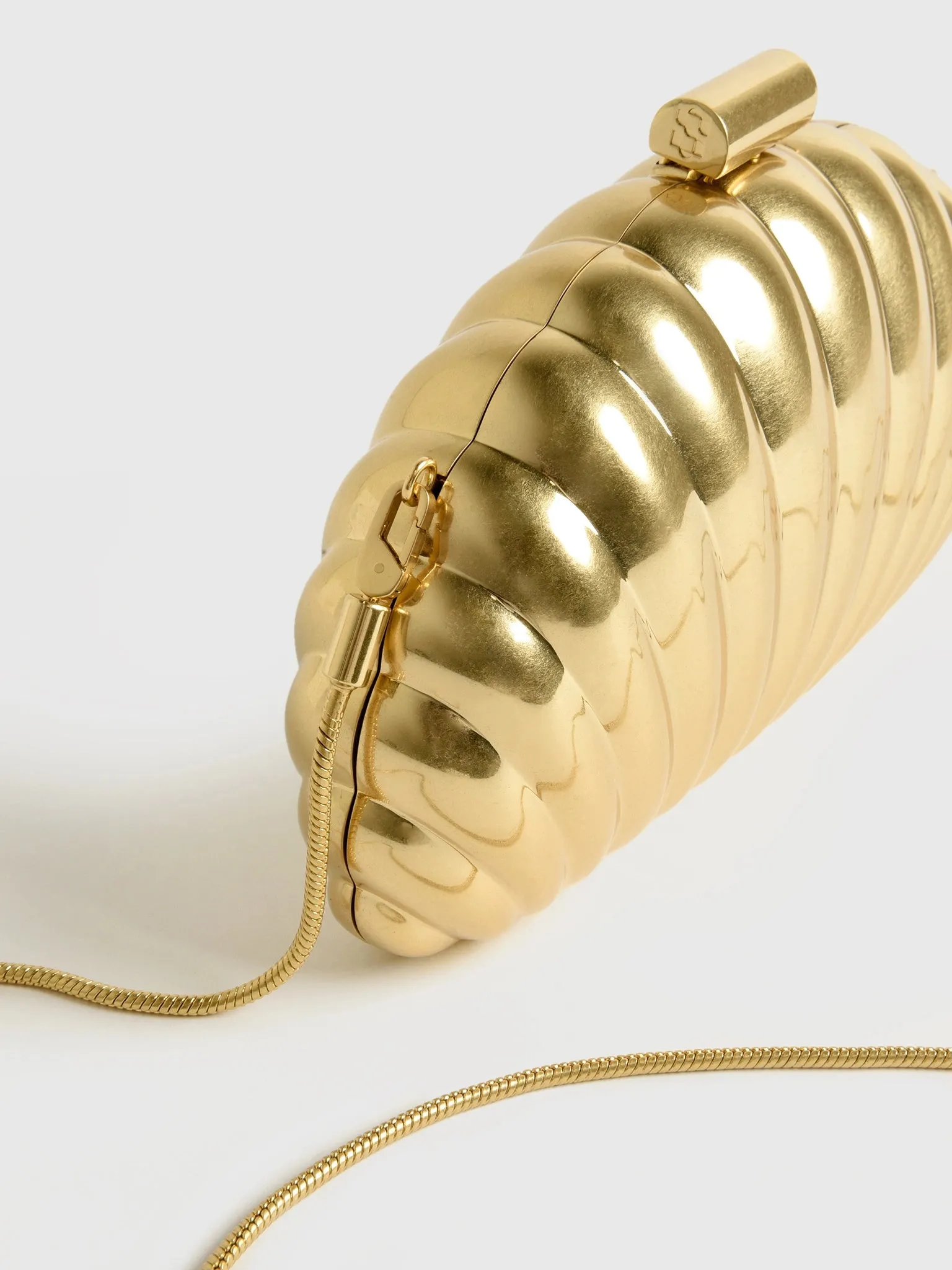 Simkhai Monet Shell Clutch sold by Saint Bernard product image thumbnail 4