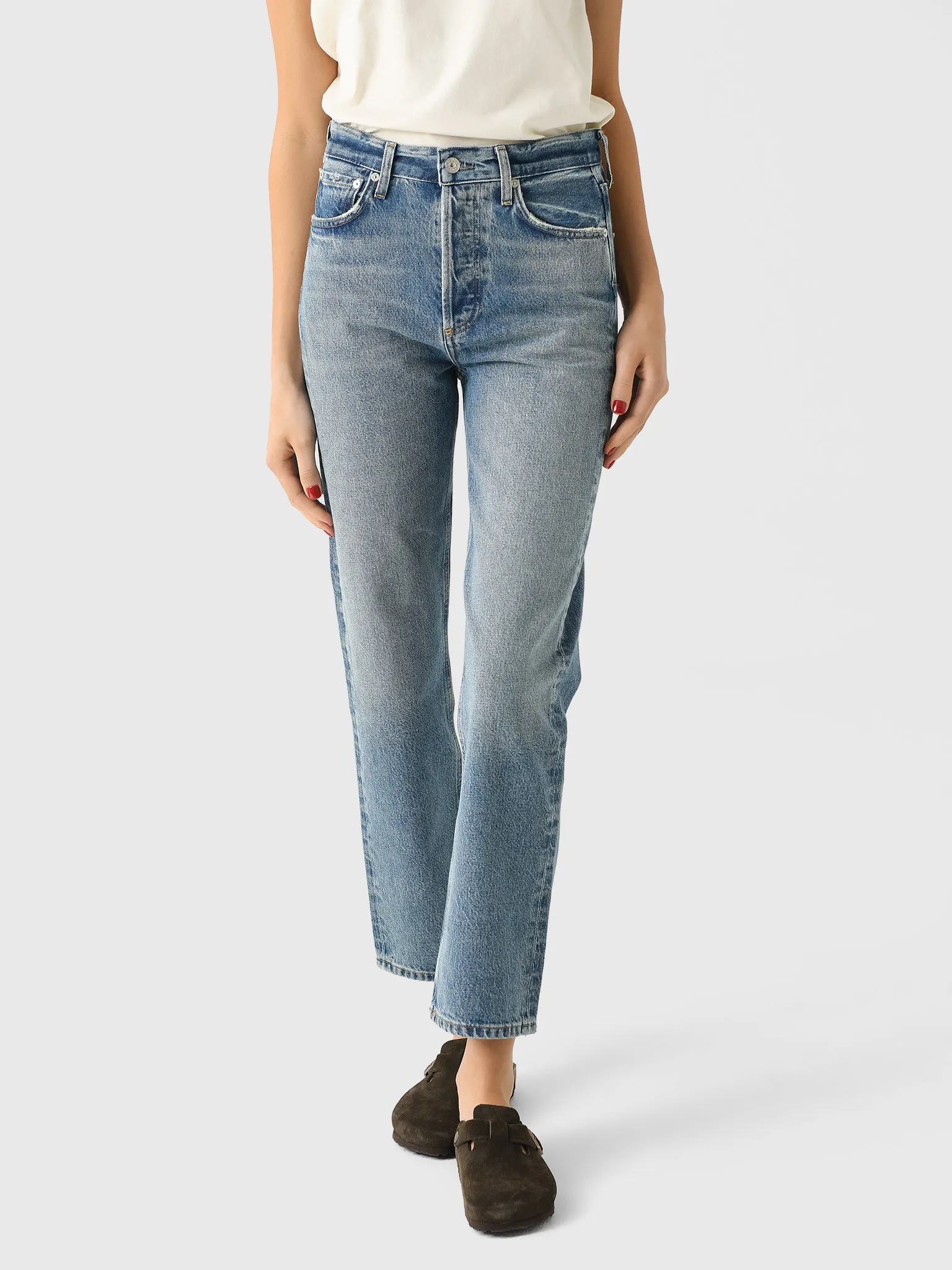 Citizens Of Humanity Women's Blaine High Rise Straight Jean sold by Saint Bernard