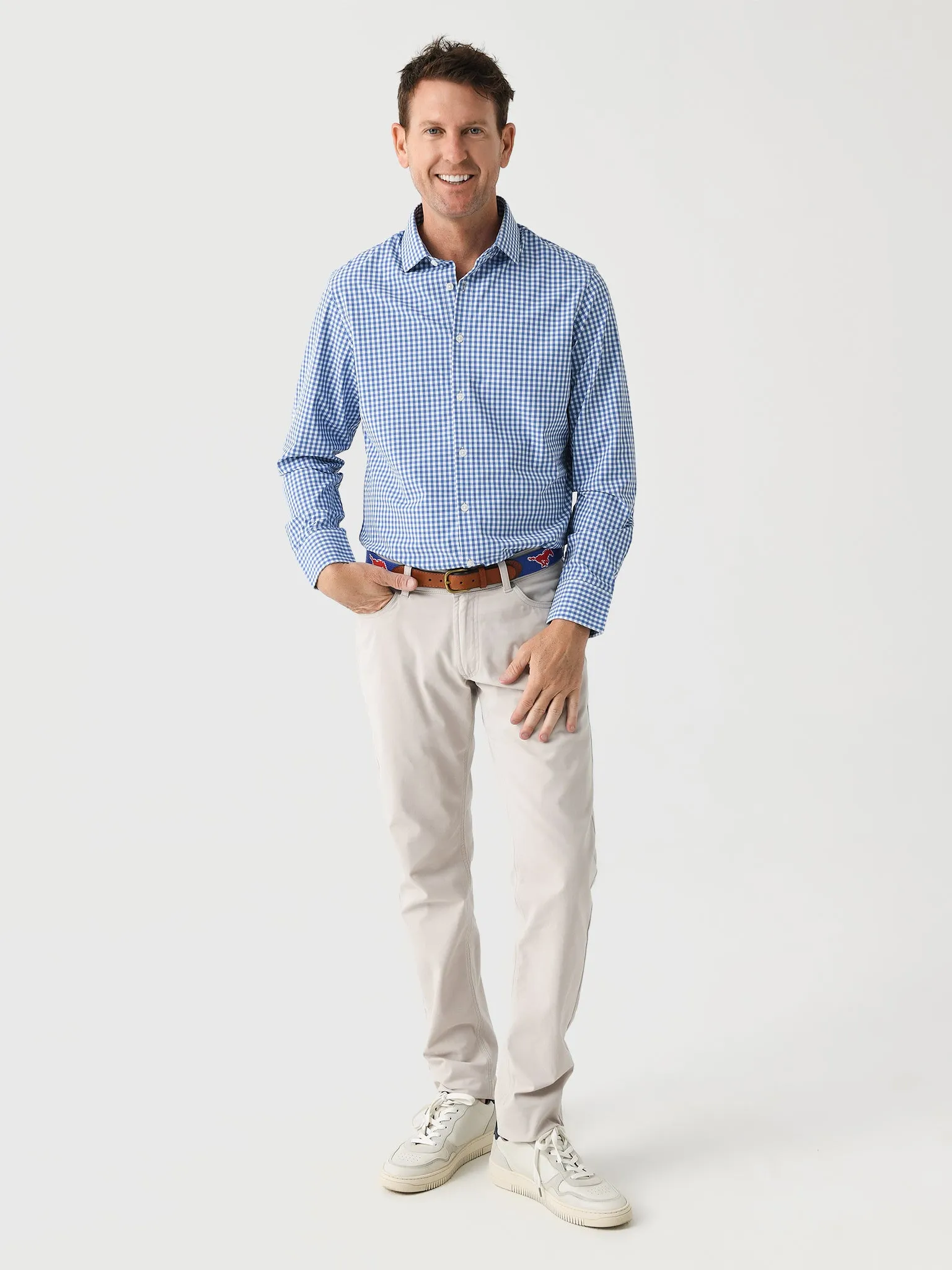 Mizzen+Main Men's Trim Leeward Dress Shirt sold by Saint Bernard product image thumbnail 2