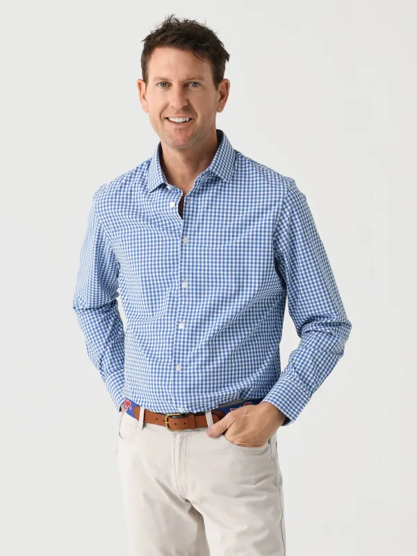 Mizzen+Main Men's Trim Leeward Dress Shirt made by Mizzen+Main