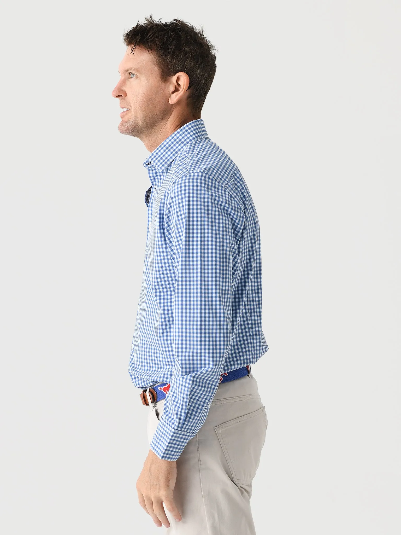 Mizzen+Main Men's Trim Leeward Dress Shirt sold by Saint Bernard product image thumbnail 3