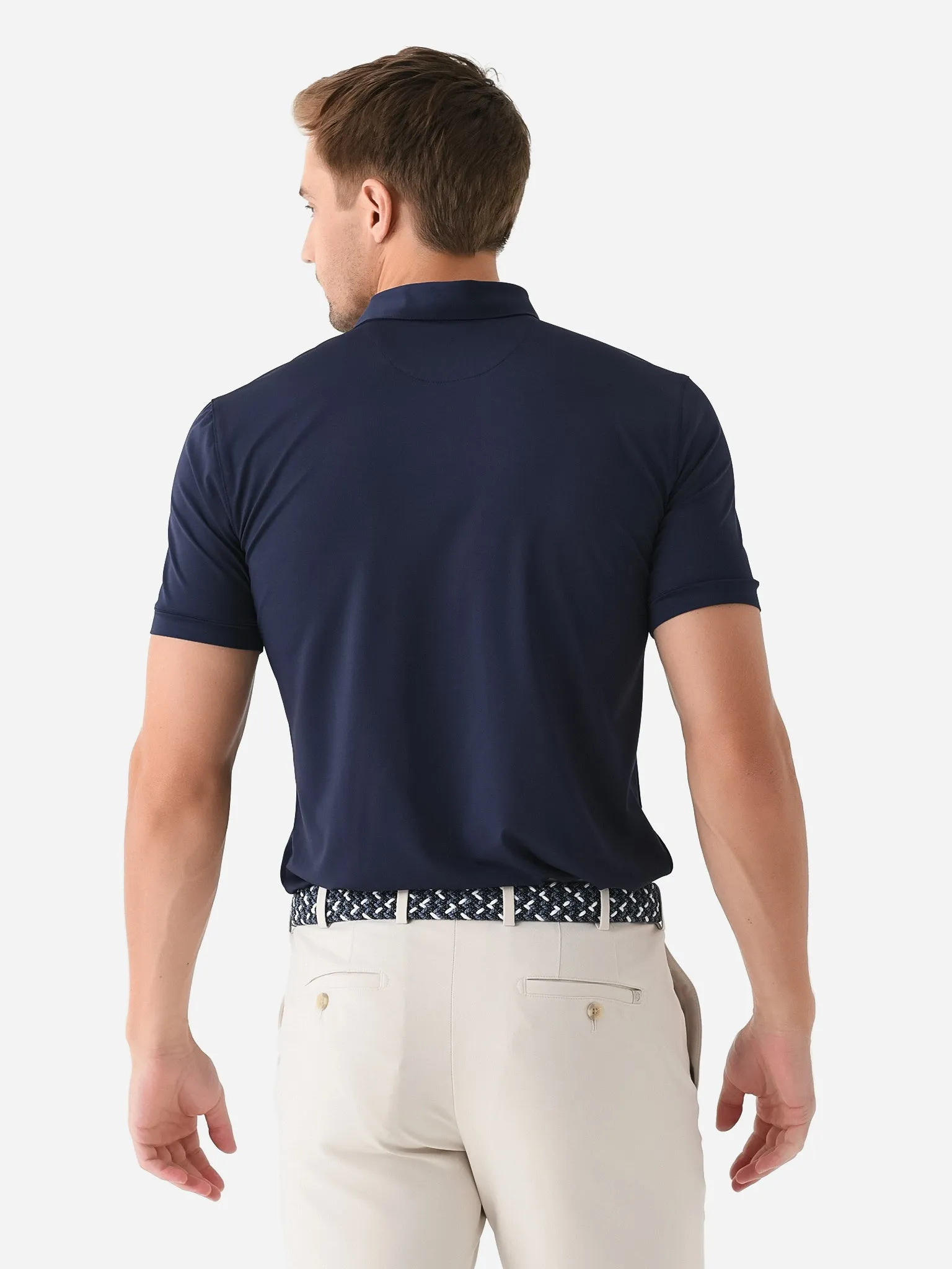 Mizzen+Main Men's Trim Versa Polo sold by Saint Bernard product image thumbnail 4