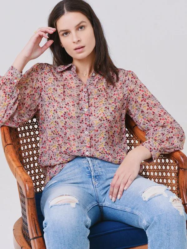 ba&sh Women's Maxence Shirt sold by Saint Bernard