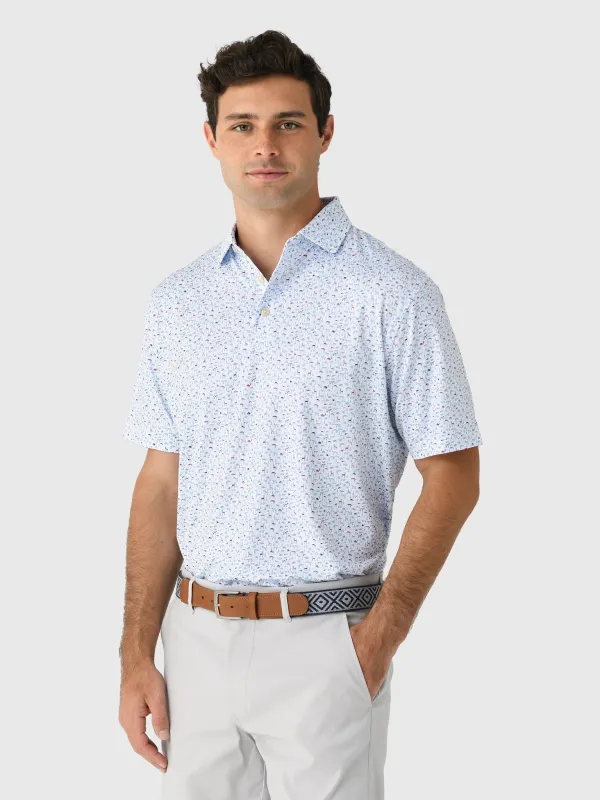 Peter Millar Crown Sport Men's On The Hunt Performance Jersey Polo made by Peter Millar