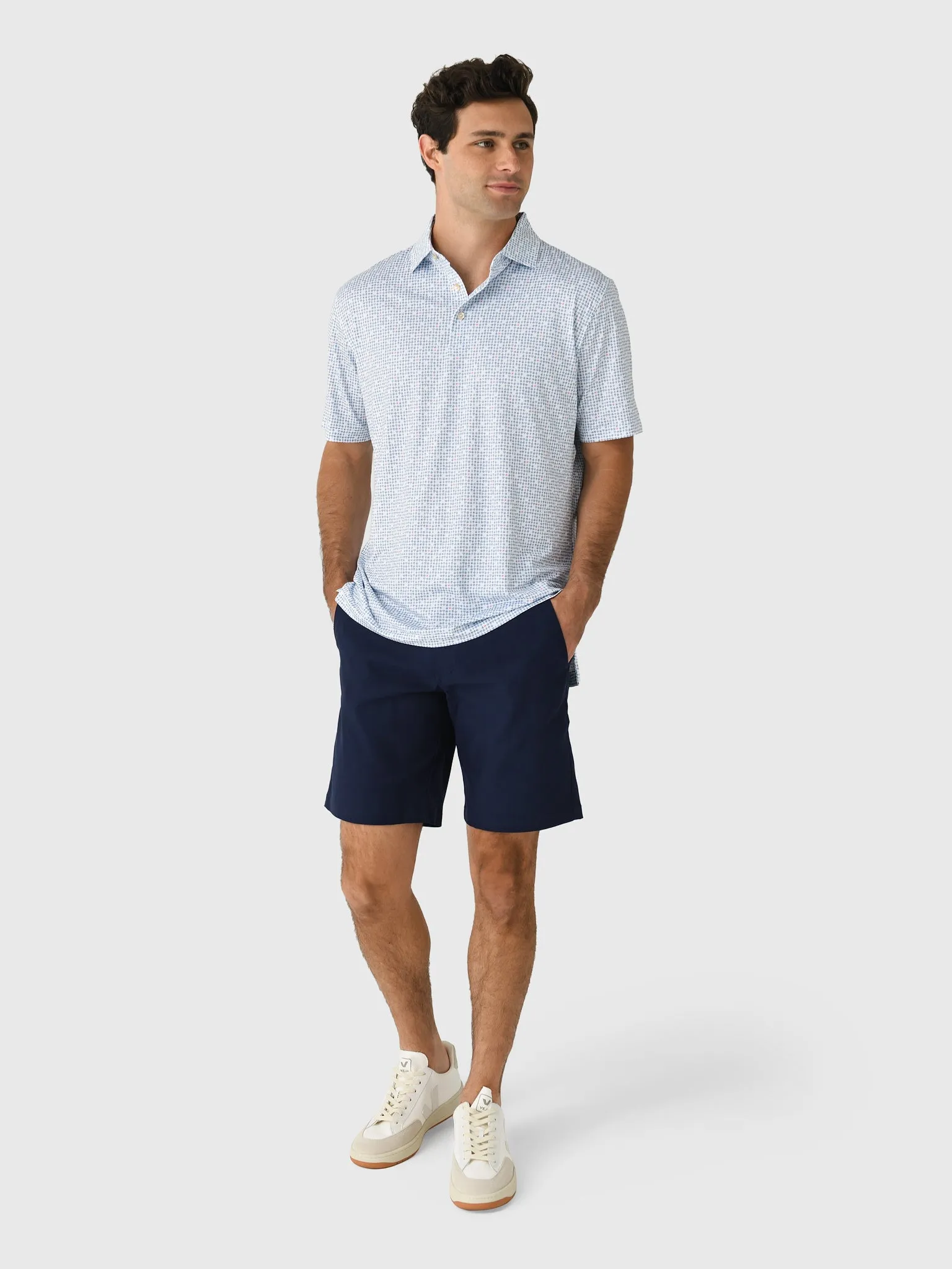 Peter Millar Crown Sport Men's Ace Of Spades Performance Jersey Polo sold by Saint Bernard product image thumbnail 2