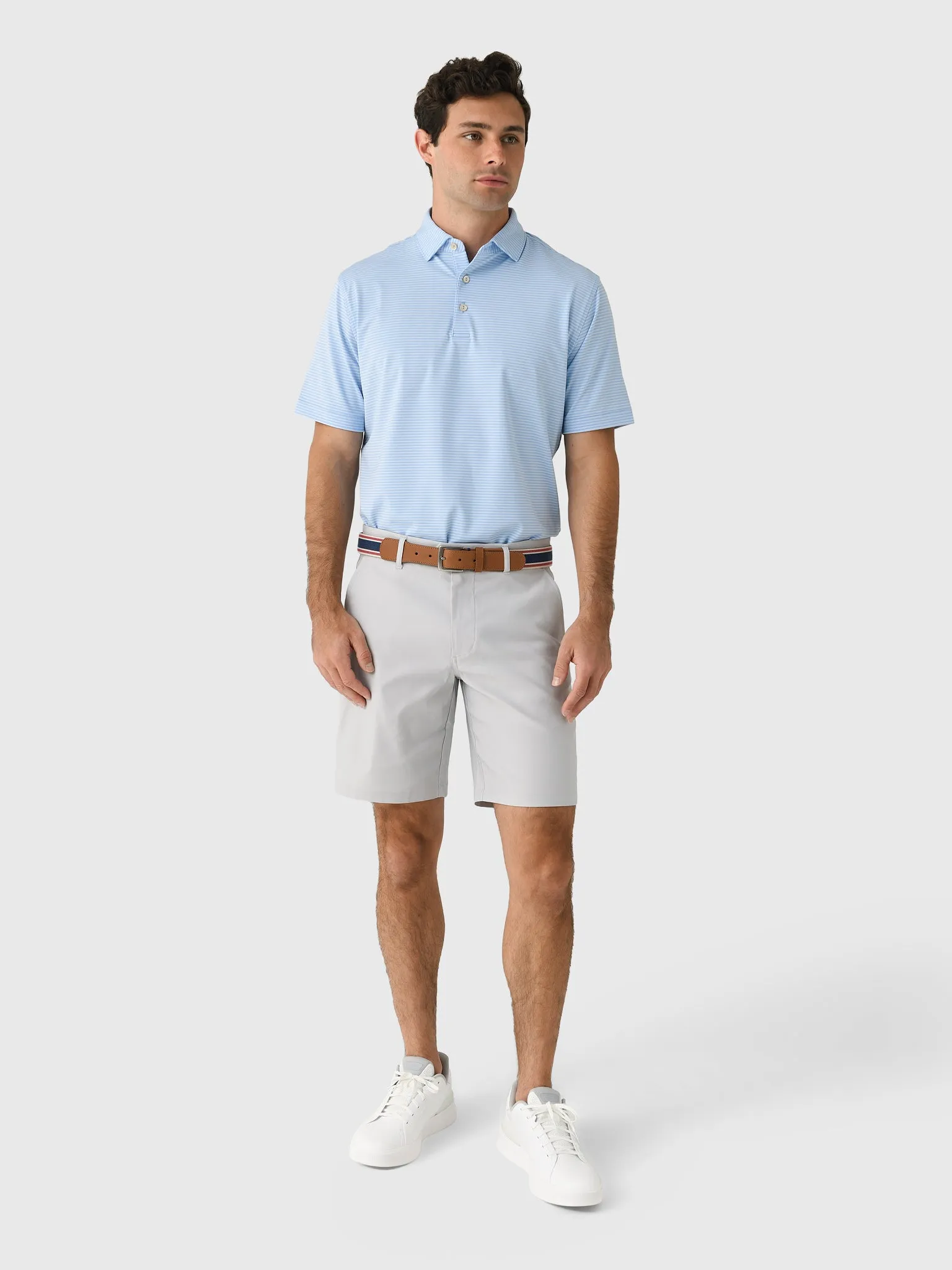 Peter Millar Crown Sport Men's Hales Performance Jersey Polo sold by Saint Bernard product image thumbnail 5