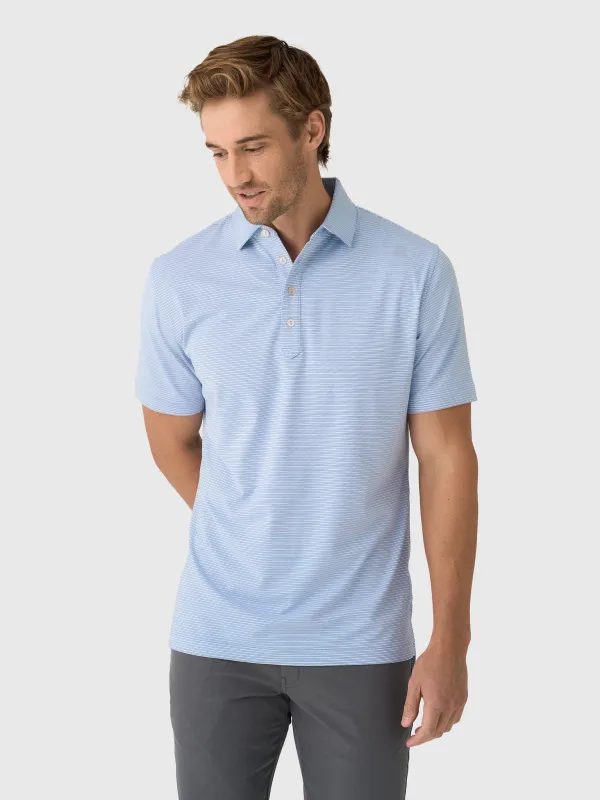 Peter Millar Crown Sport Men's Lawson Performance Jersey Polo sold by Saint Bernard