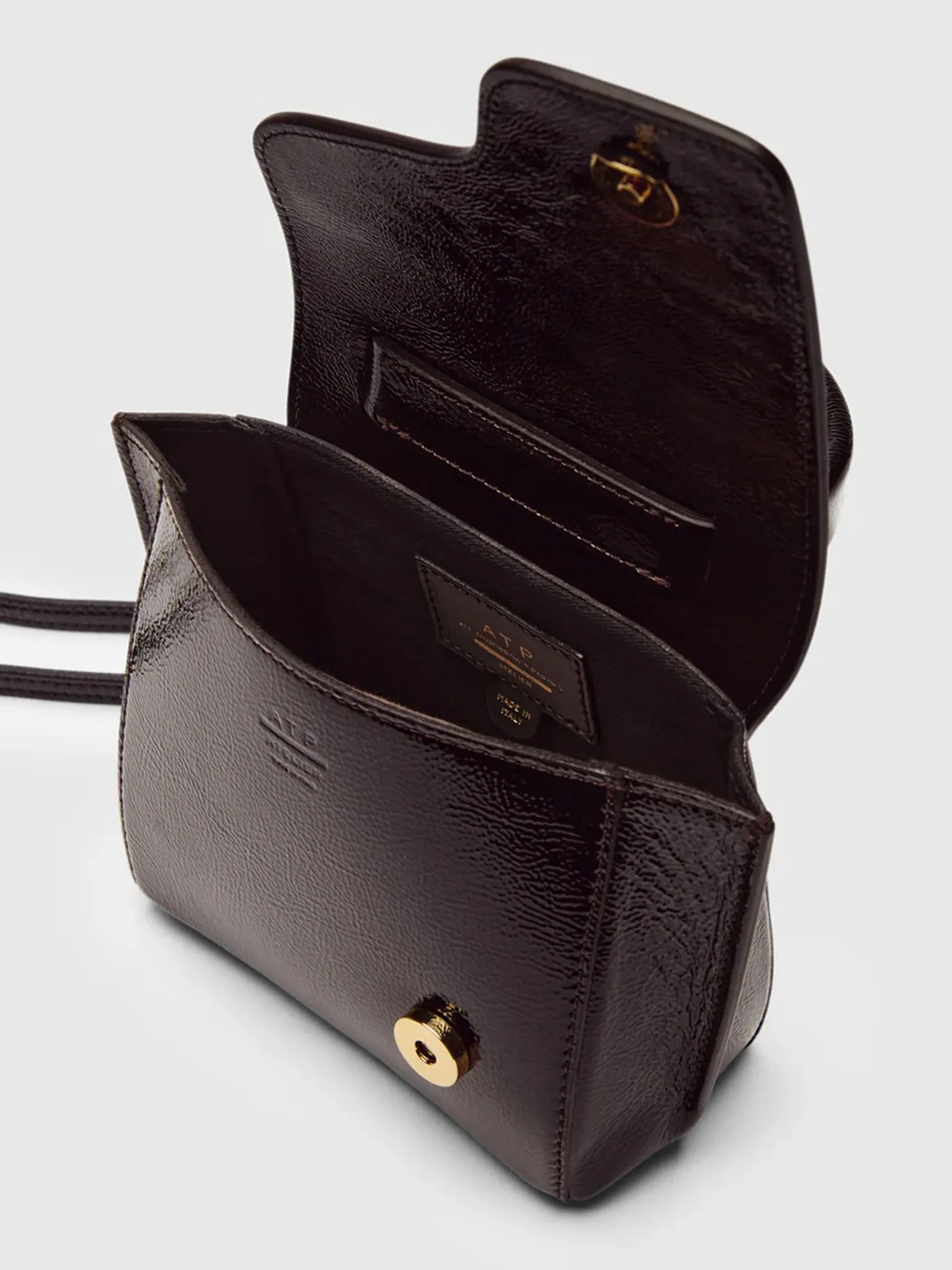 ATP Atelier Montalcino Leather Mini Handbag sold by Saint Bernard product image thumbnail 2