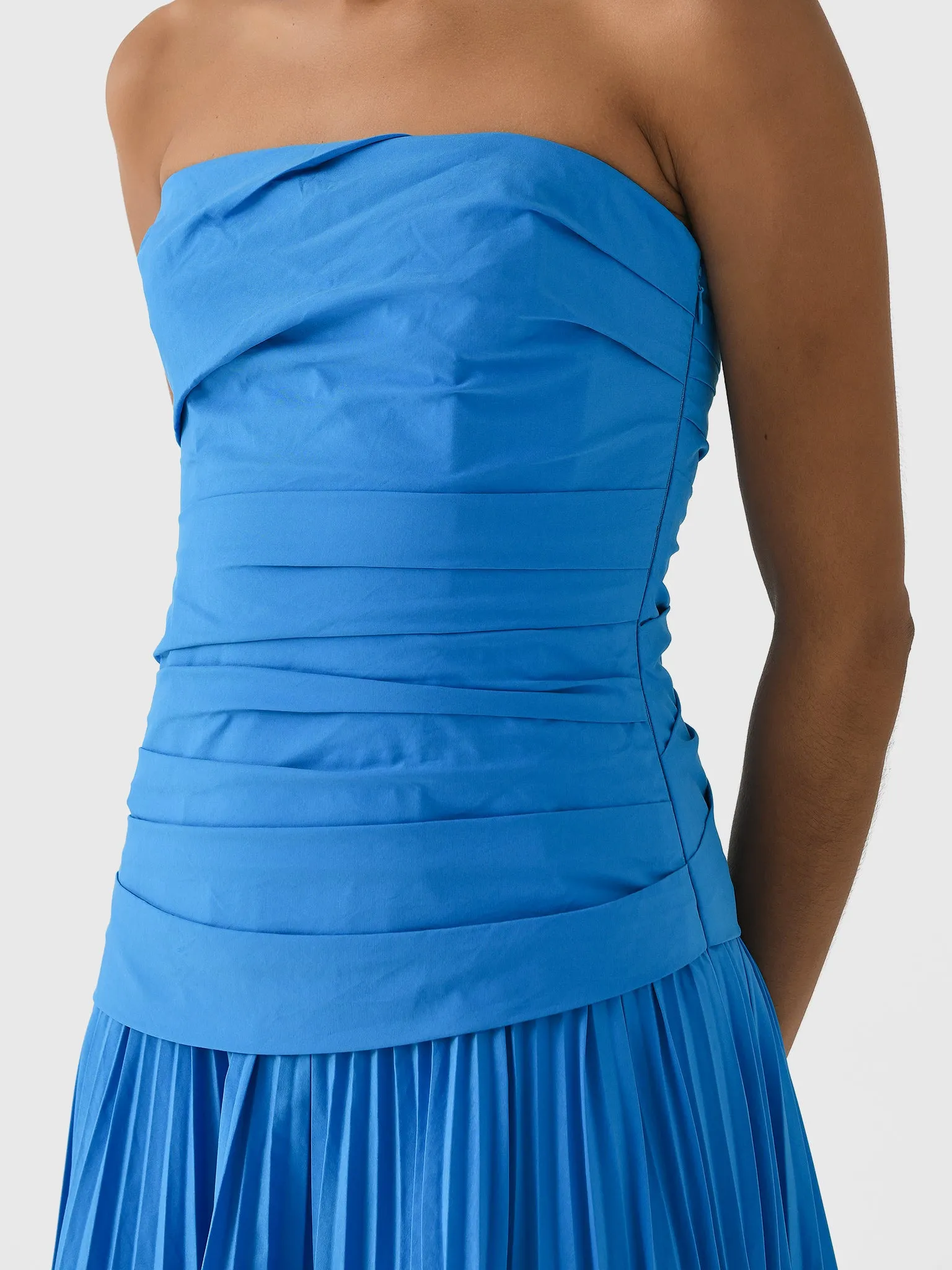 Simkhai Women's Arie Strapless Cotton Midi Dress sold by Saint Bernard product image thumbnail 4