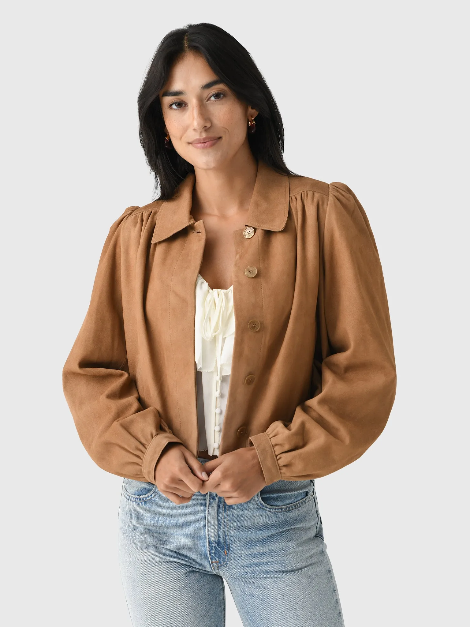 LoveShackFancy Women's Eris Jacket sold by Saint Bernard