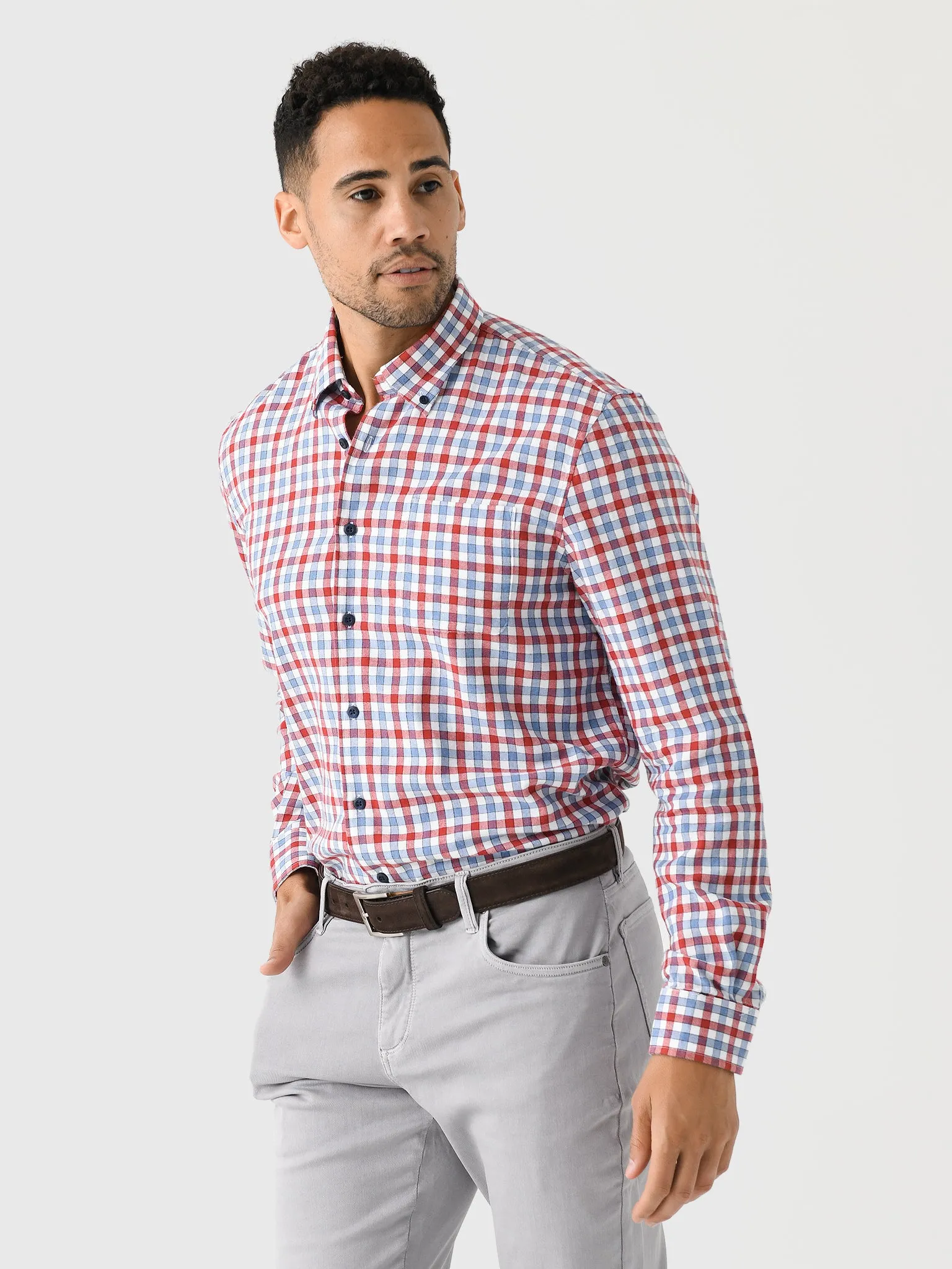 Johnnie-O Men's Millbank Button-Down Shirt sold by Saint Bernard product image thumbnail 3