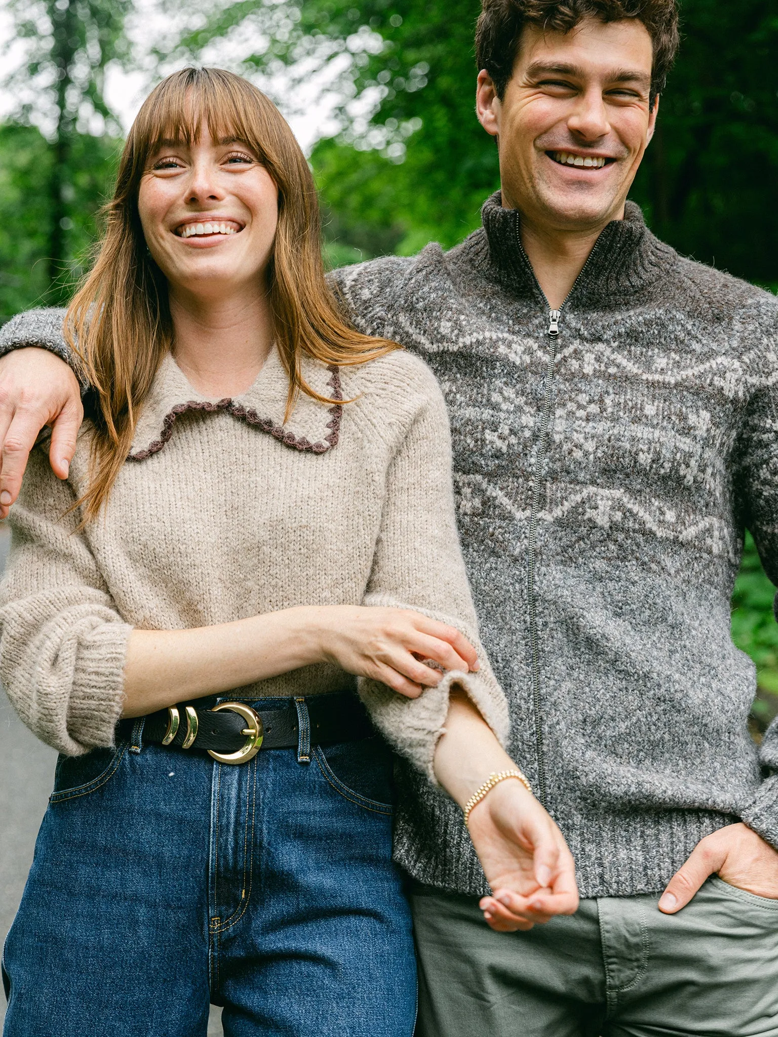 The Great Women's The Crochet Collar Pullover sold by Saint Bernard product image thumbnail 2