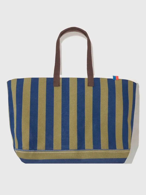 Kule The Over The Shoulder All Over Striped Tote made by Kule