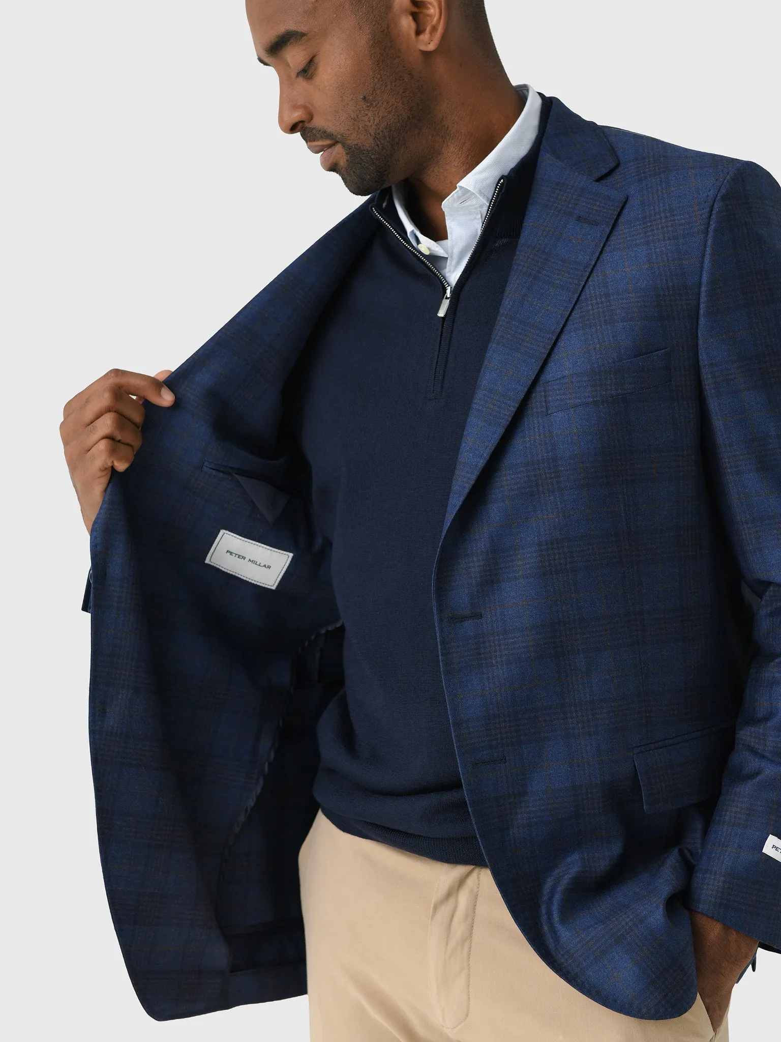 Peter Millar Crown Crafted Men's Harrison Soft Jacket sold by Saint Bernard product image thumbnail 5