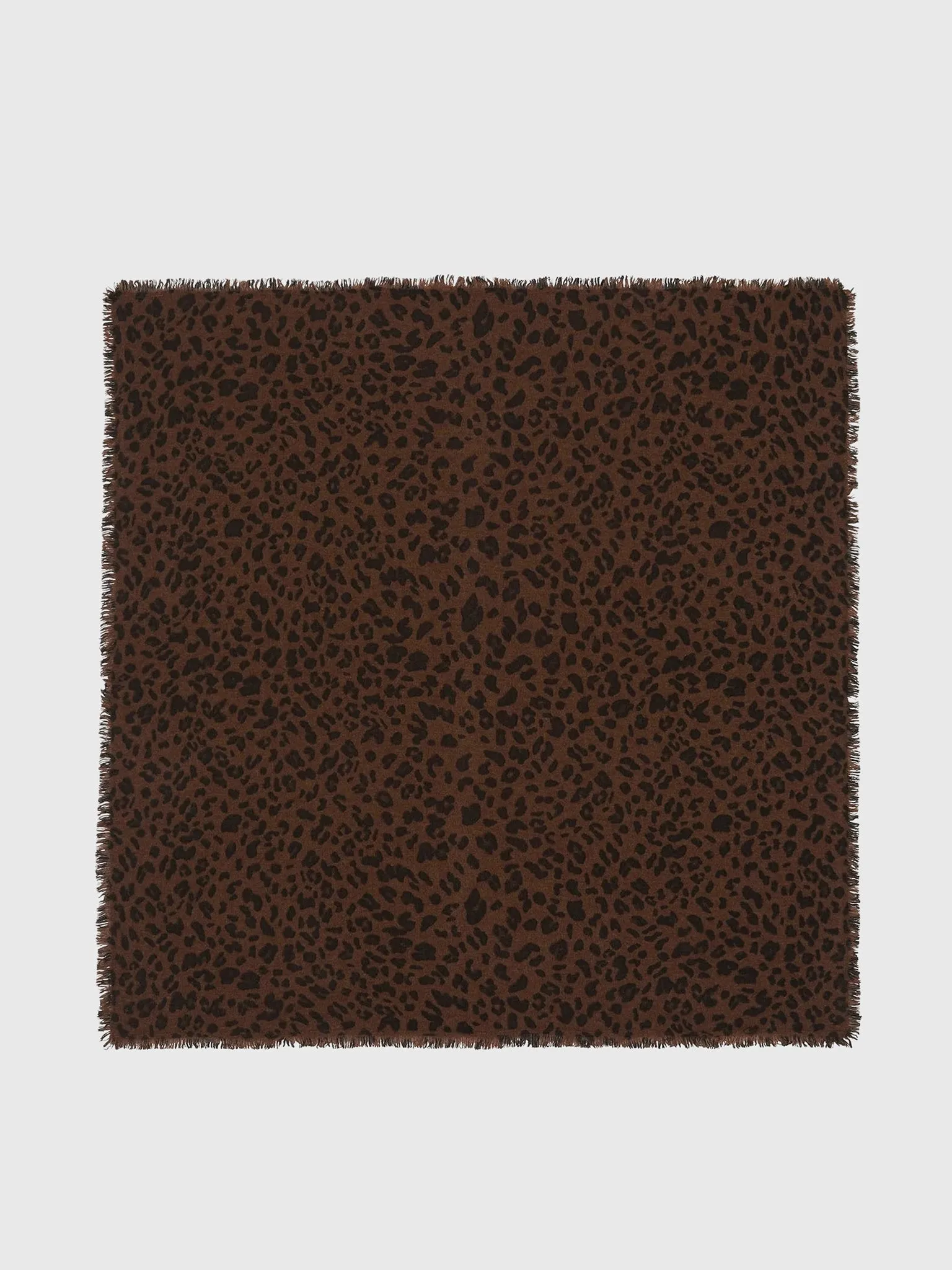 Kujten Women's Hachiko Leopard Scarf sold by Saint Bernard