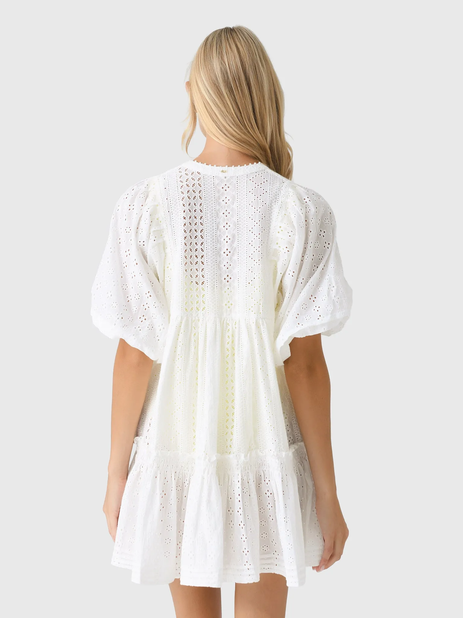 Poupette St Barth Women's Aria Mini Dress sold by Saint Bernard product image thumbnail 4