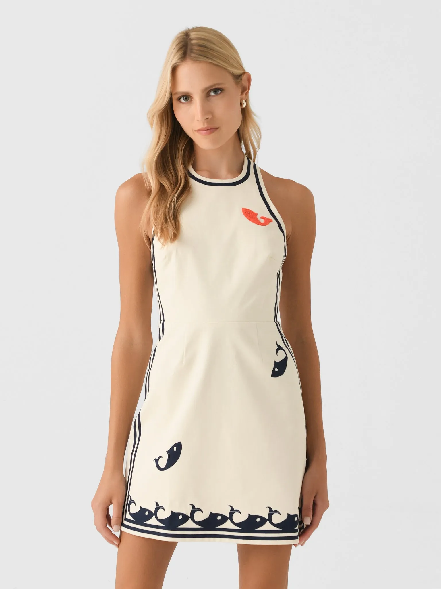 Alemais Women's Marine Mini Dress sold by Saint Bernard
