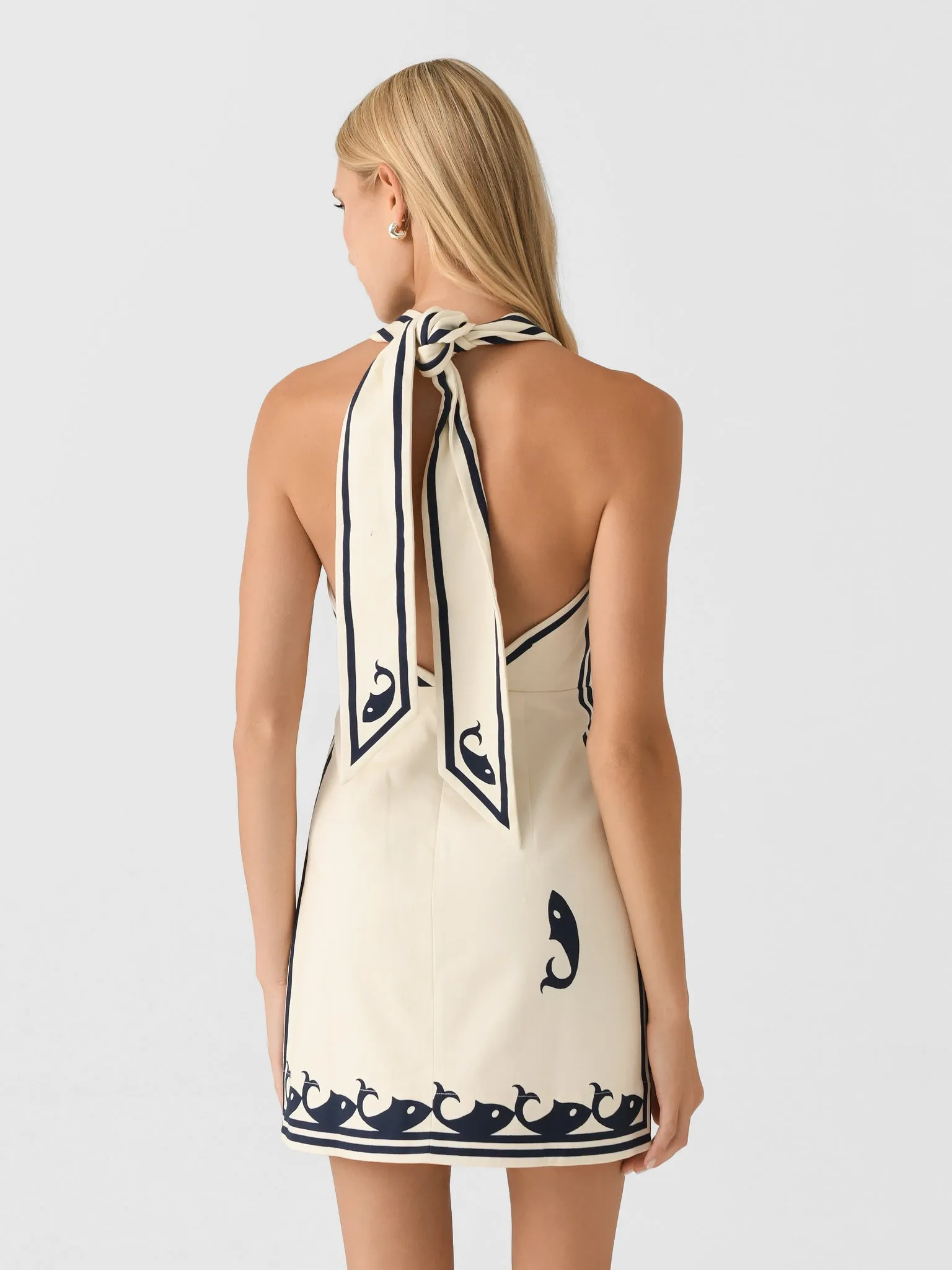 Alemais Women's Marine Mini Dress sold by Saint Bernard product image thumbnail 4