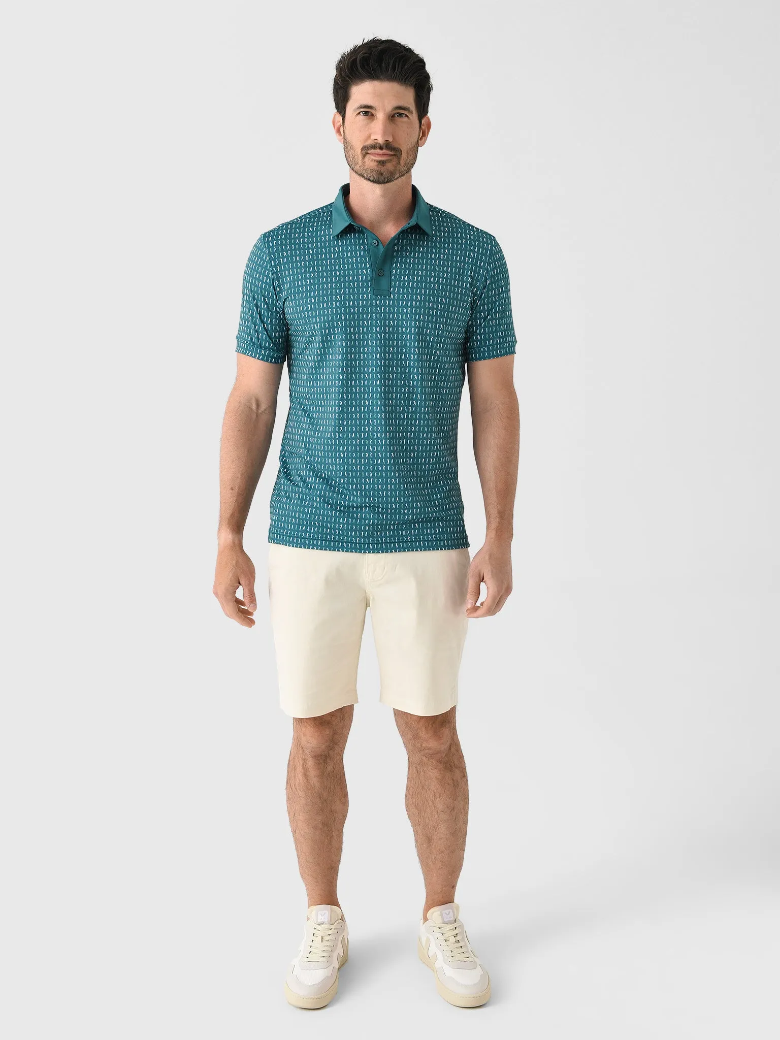 Mizzen+Main Men's Trim Versa Polo sold by Saint Bernard product image thumbnail 2