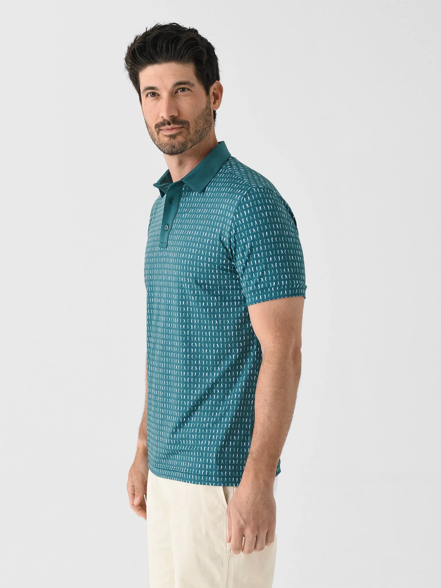 Mizzen+Main Men's Trim Versa Polo sold by Saint Bernard product image thumbnail 3