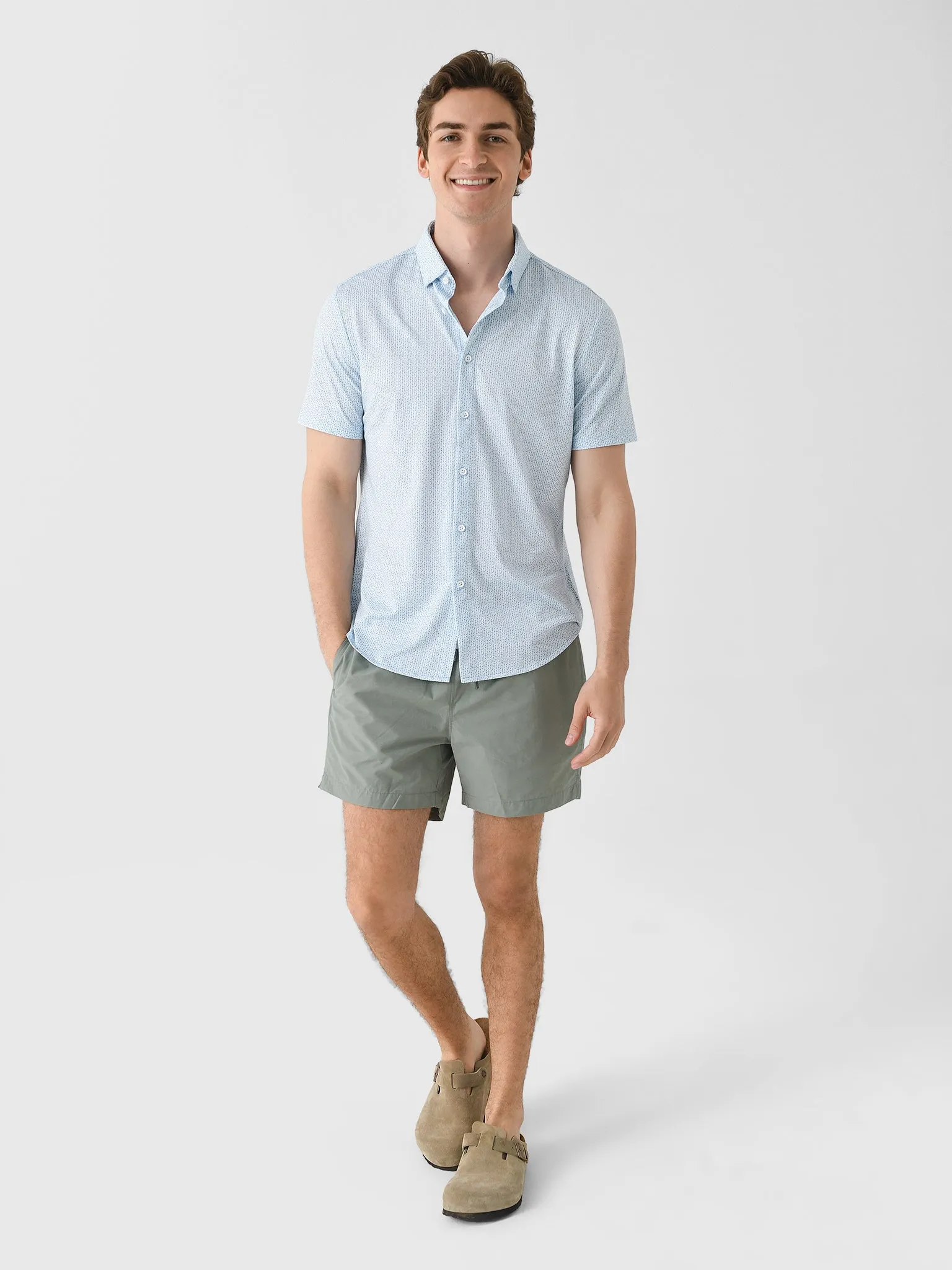 Mizzen+Main Men's Trim Halyard Button-Down Shirt sold by Saint Bernard product image thumbnail 2