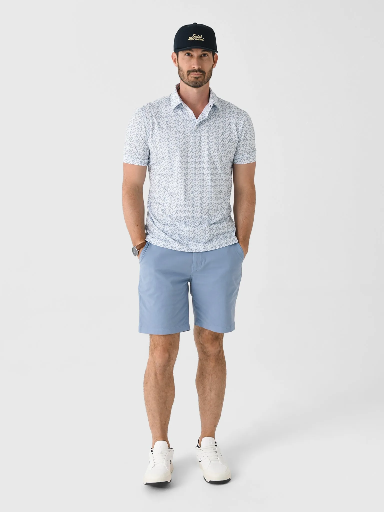 Mizzen+Main Men's Trim Versa Polo sold by Saint Bernard product image thumbnail 2