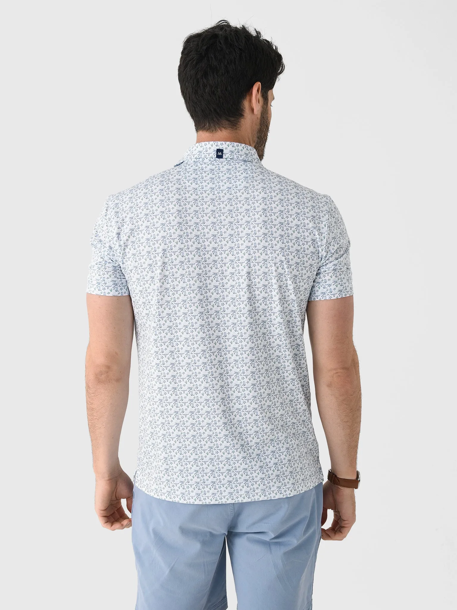 Mizzen+Main Men's Trim Versa Polo sold by Saint Bernard product image thumbnail 4