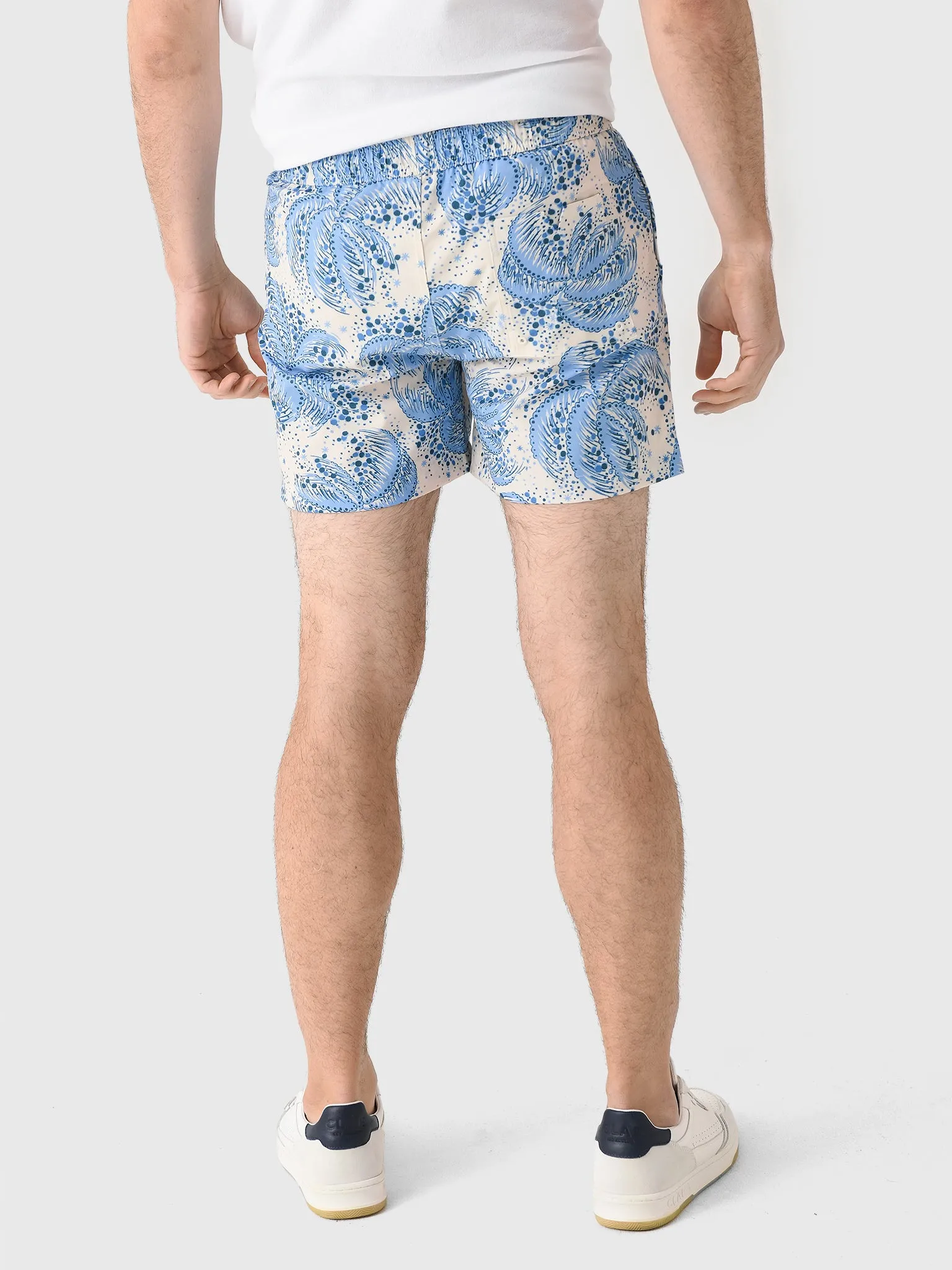 Tombolo Men's Palm Fronds Swim Trunk sold by Saint Bernard product image thumbnail 3