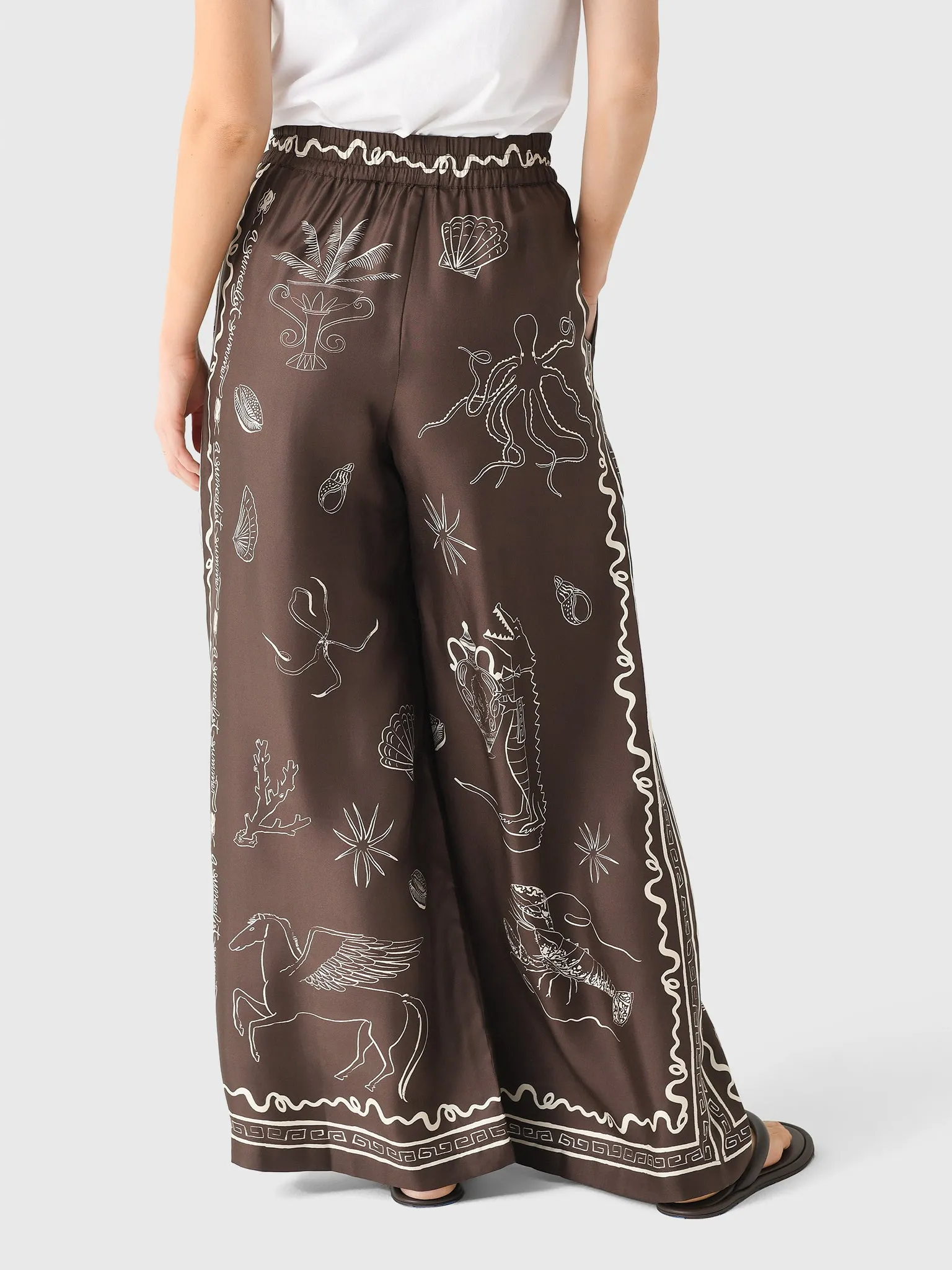 Alemais Women's Sammy Silk Pant sold by Saint Bernard product image thumbnail 5