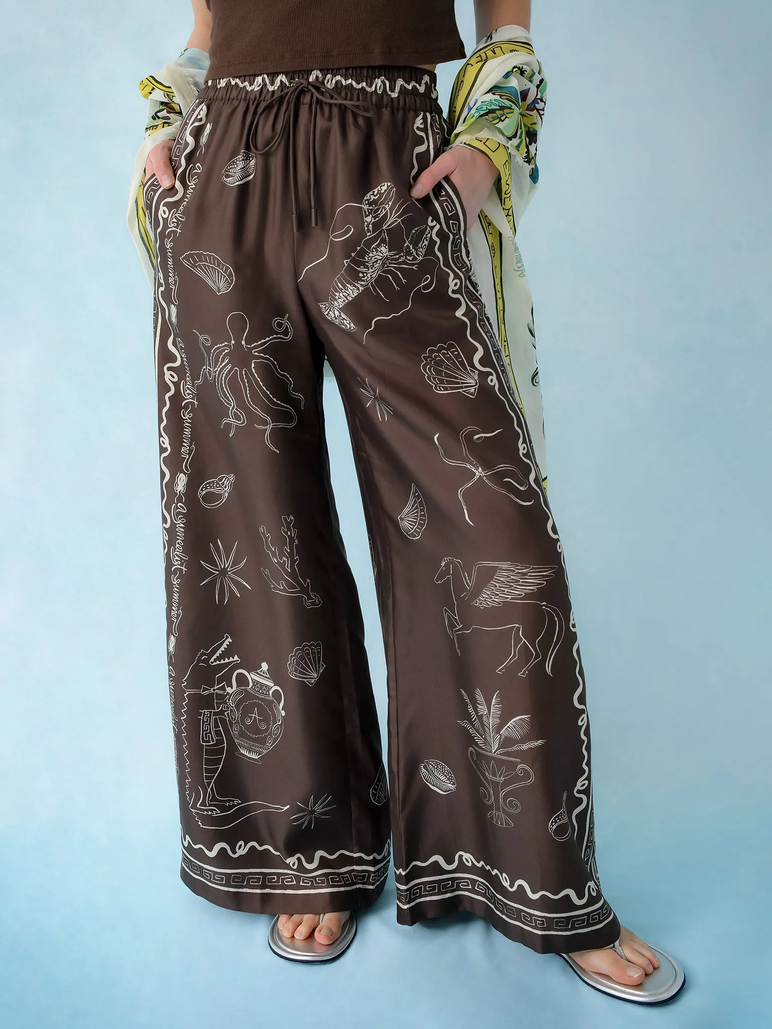 Alemais Women's Sammy Silk Pant sold by Saint Bernard product image thumbnail 2