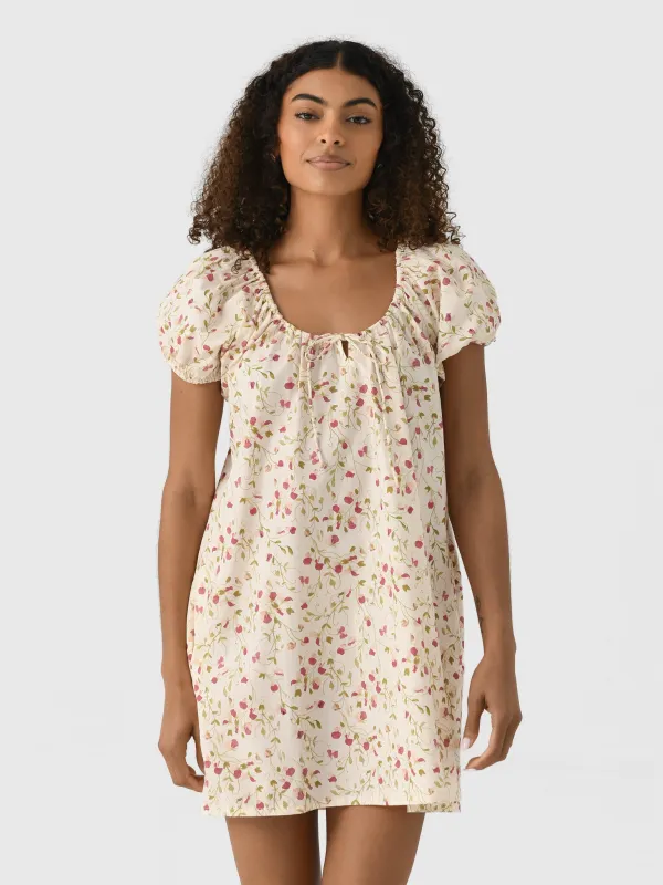 Peony Women's Sonnet Mini Dress made by Saint Bernard