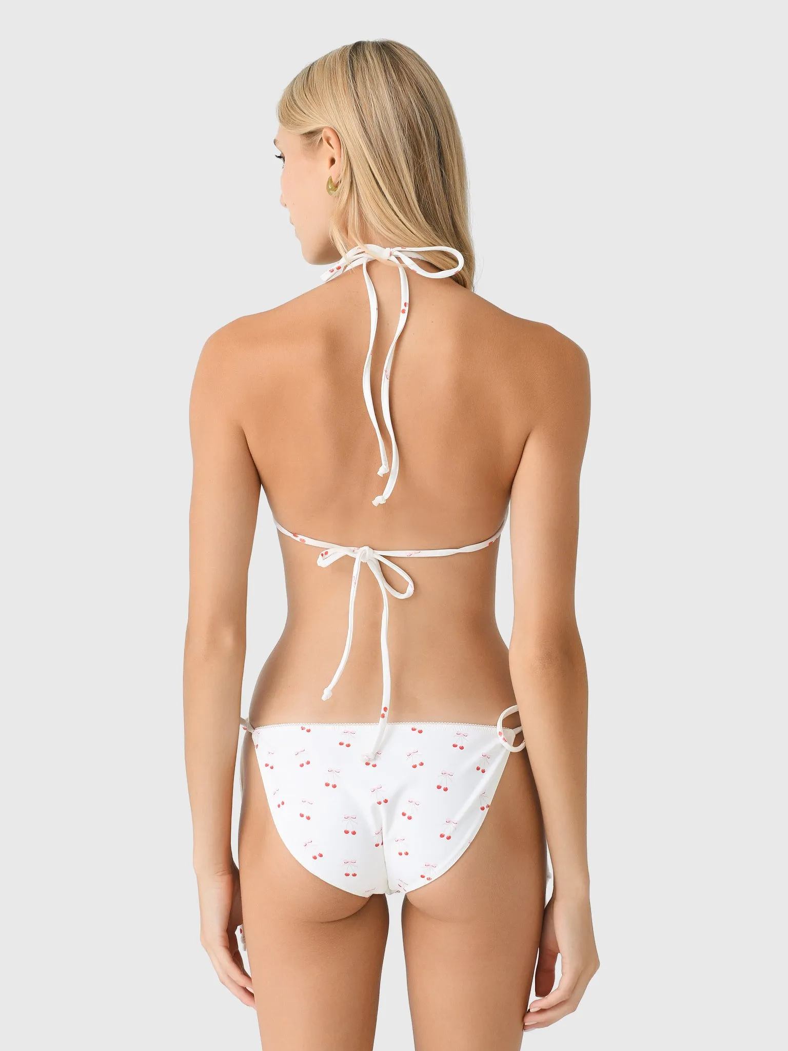 LoveShackFancy Women's Harbor Cherry Bikini Set sold by Saint Bernard product image thumbnail 4