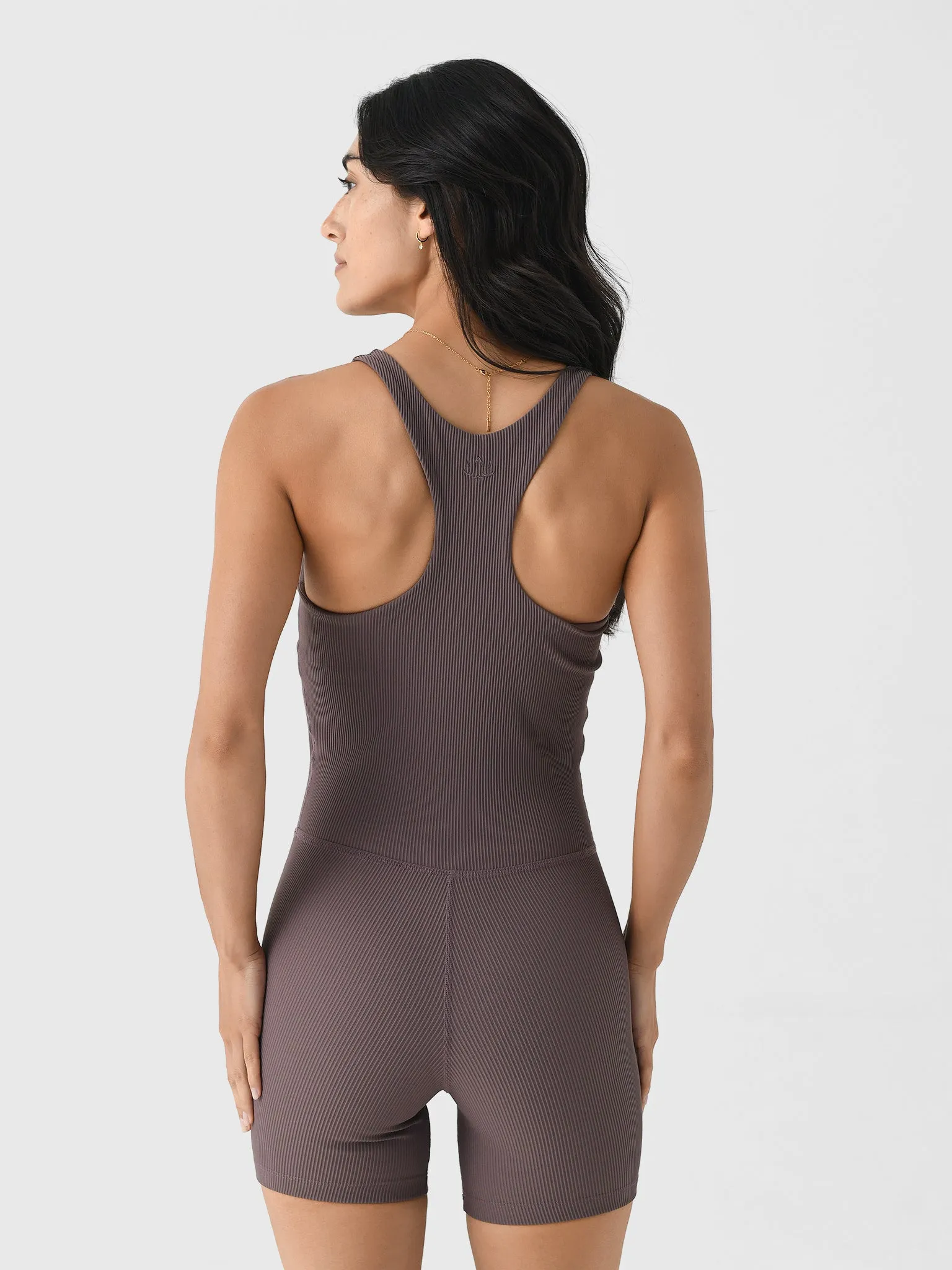 Beyond Yoga Women's Routine Ribbed Biker Jumpsuit sold by Saint Bernard product image thumbnail 4