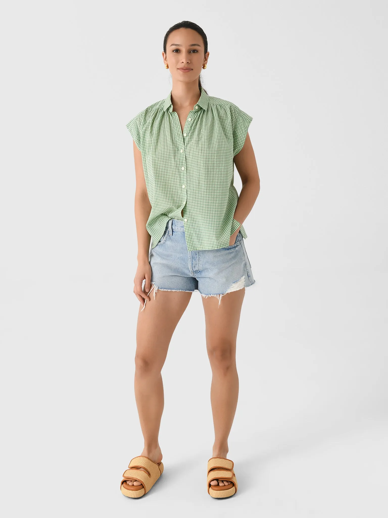 Trovata Women's Della Shirt sold by Saint Bernard product image thumbnail 2