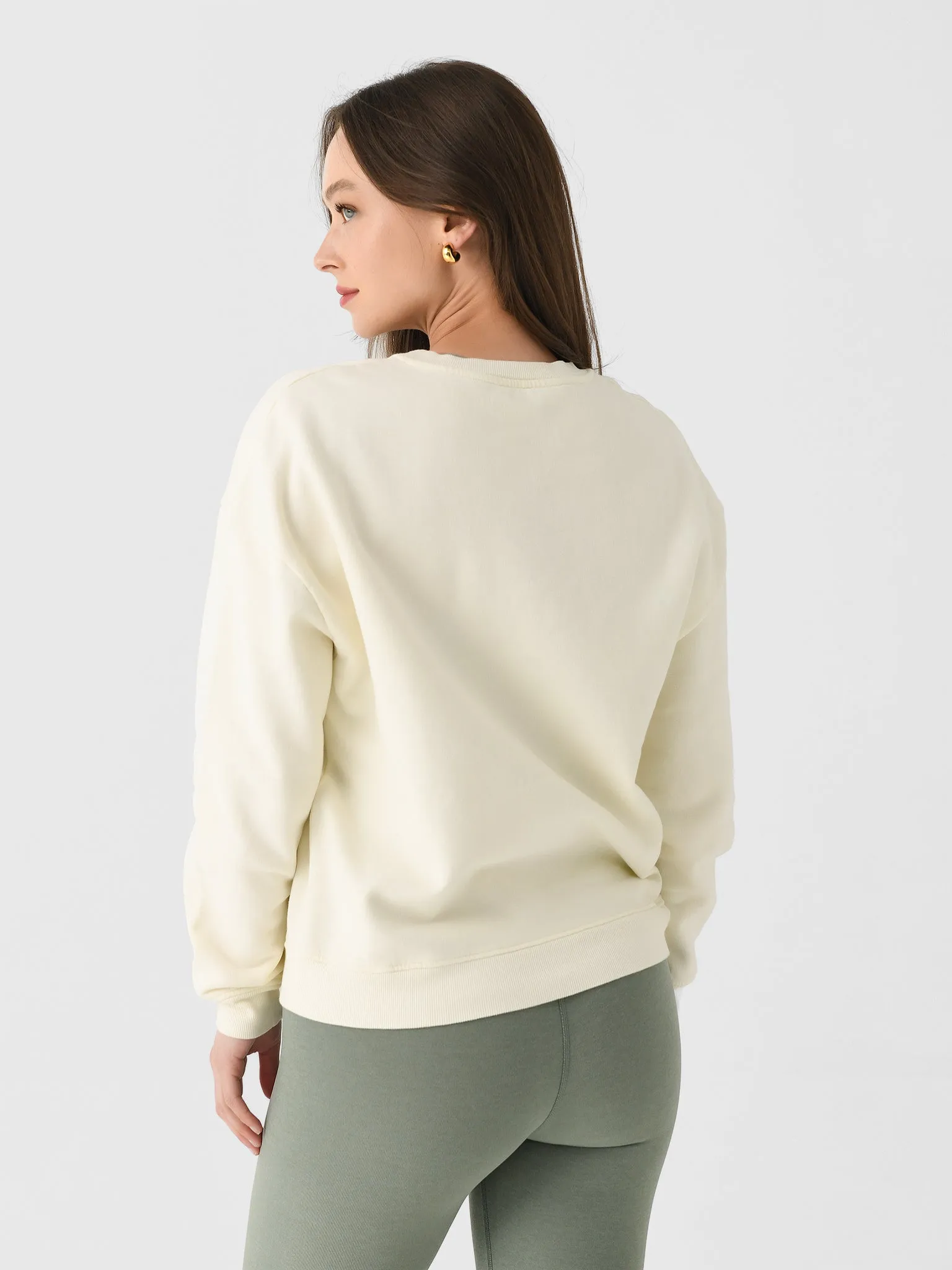Kule Women's The Oversized Butter Sweatshirt sold by Saint Bernard product image thumbnail 4