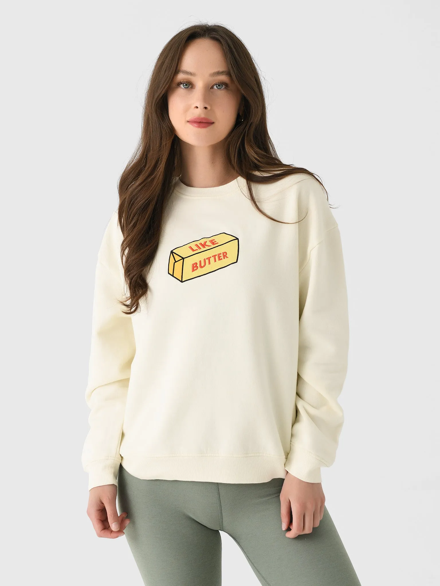 Kule Women's The Oversized Butter Sweatshirt sold by Saint Bernard
