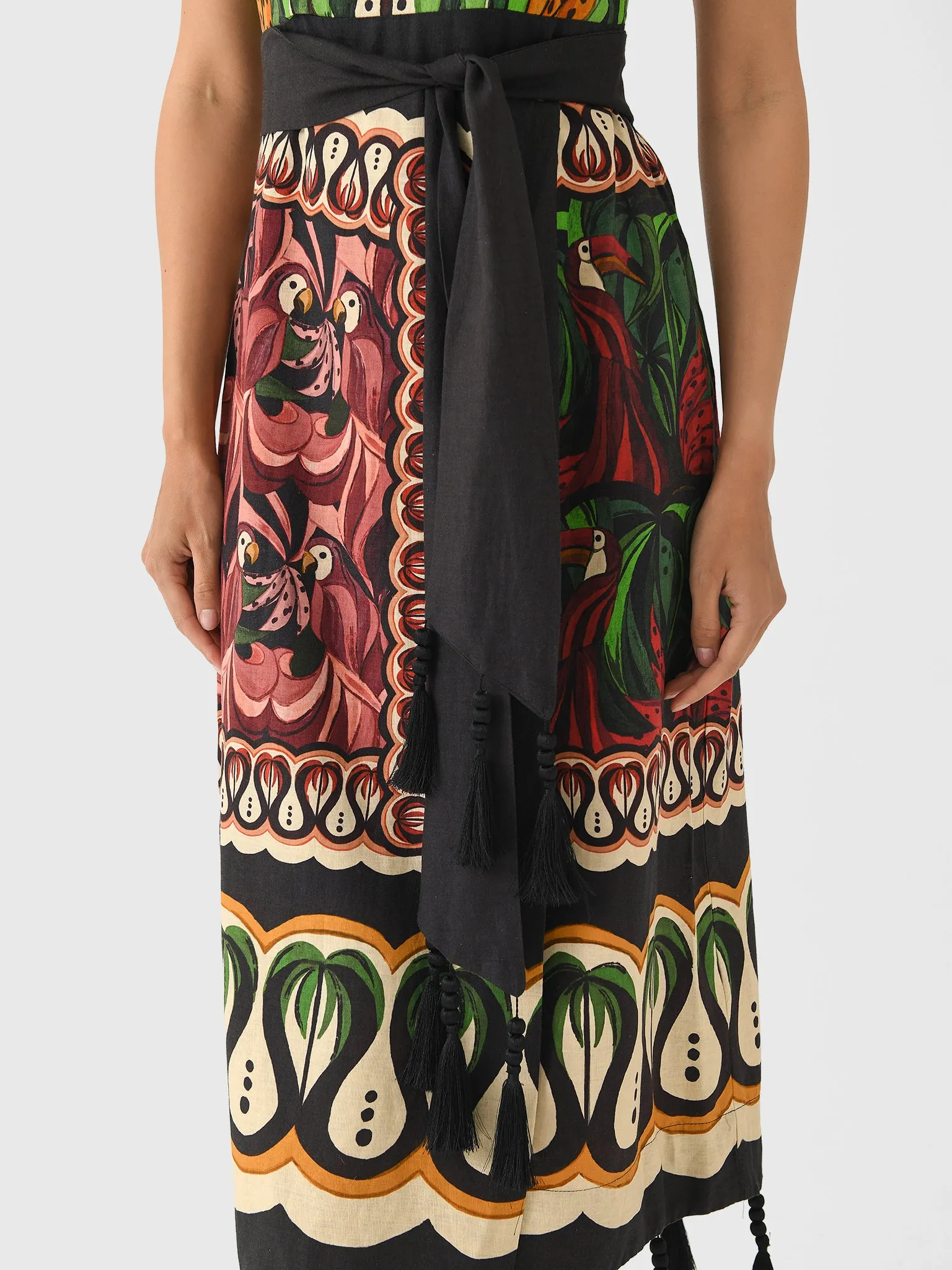 Farm Rio Women's Coconut Tree Flow Dress sold by Saint Bernard product image thumbnail 4