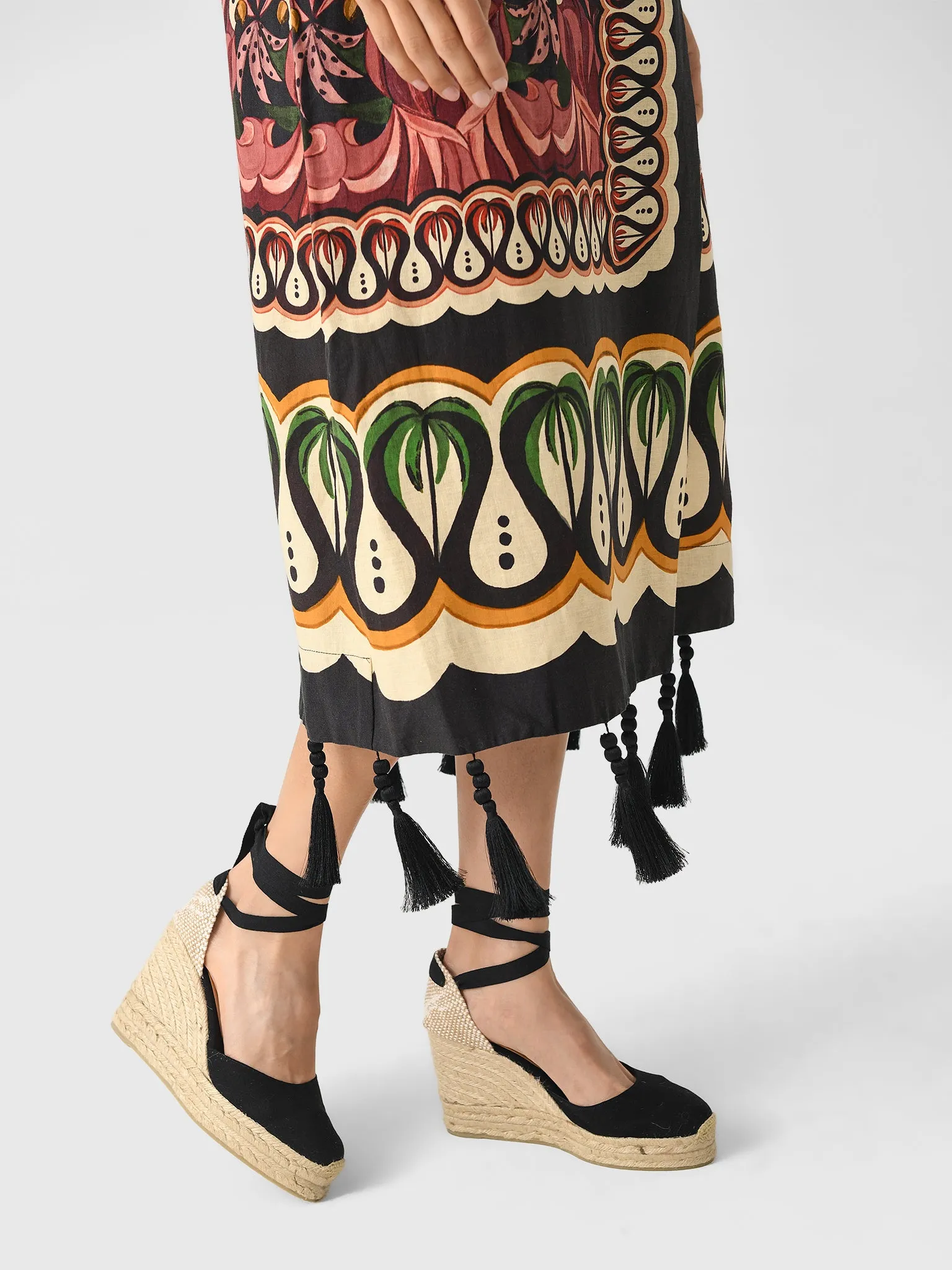 Farm Rio Women's Coconut Tree Flow Dress sold by Saint Bernard product image thumbnail 5