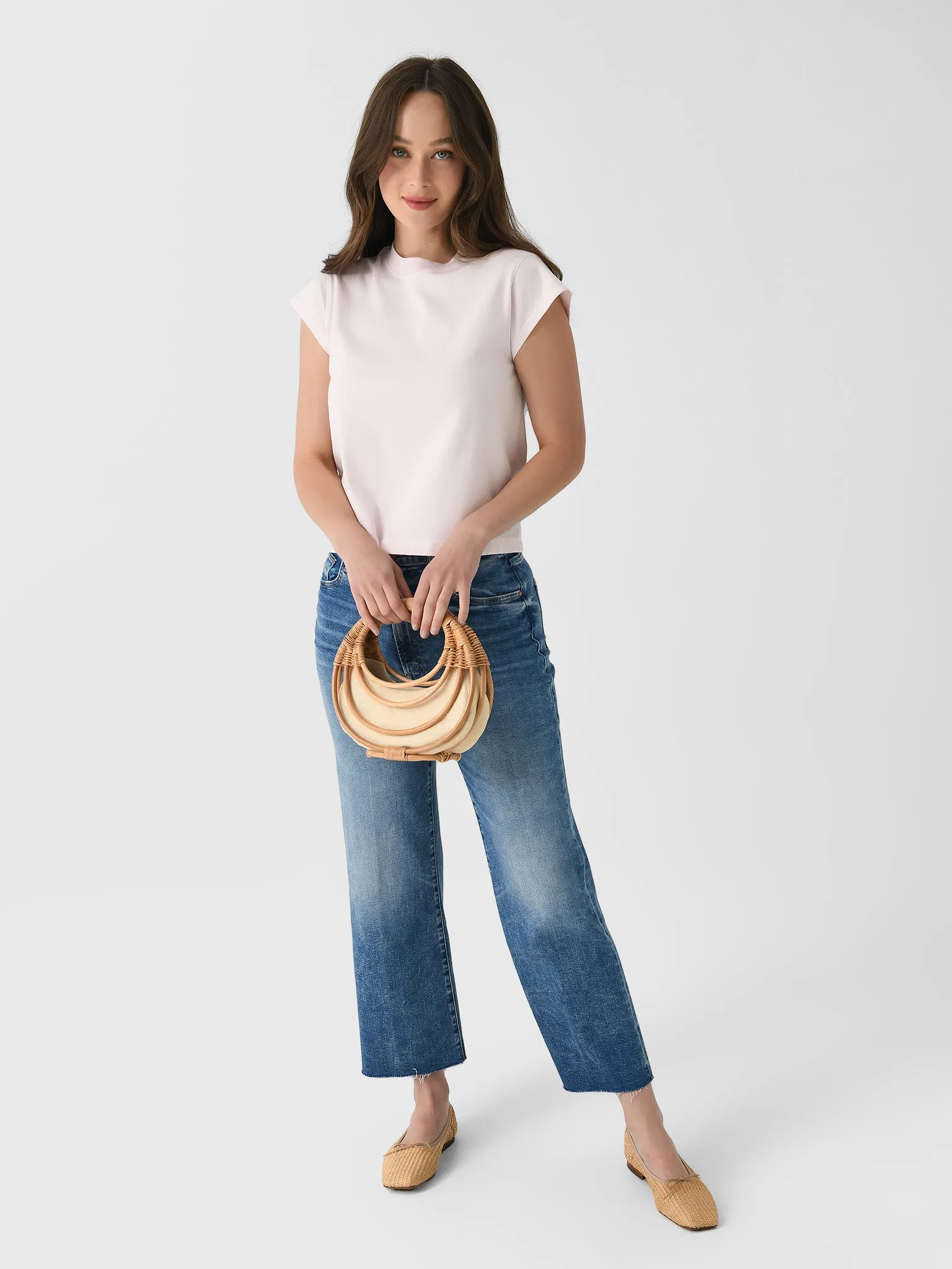 Mother Women's The Maven Ankle Fray Jean sold by Saint Bernard product image thumbnail 2