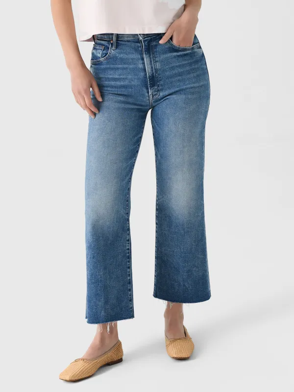 Mother Women's The Maven Ankle Fray Jean sold by Saint Bernard