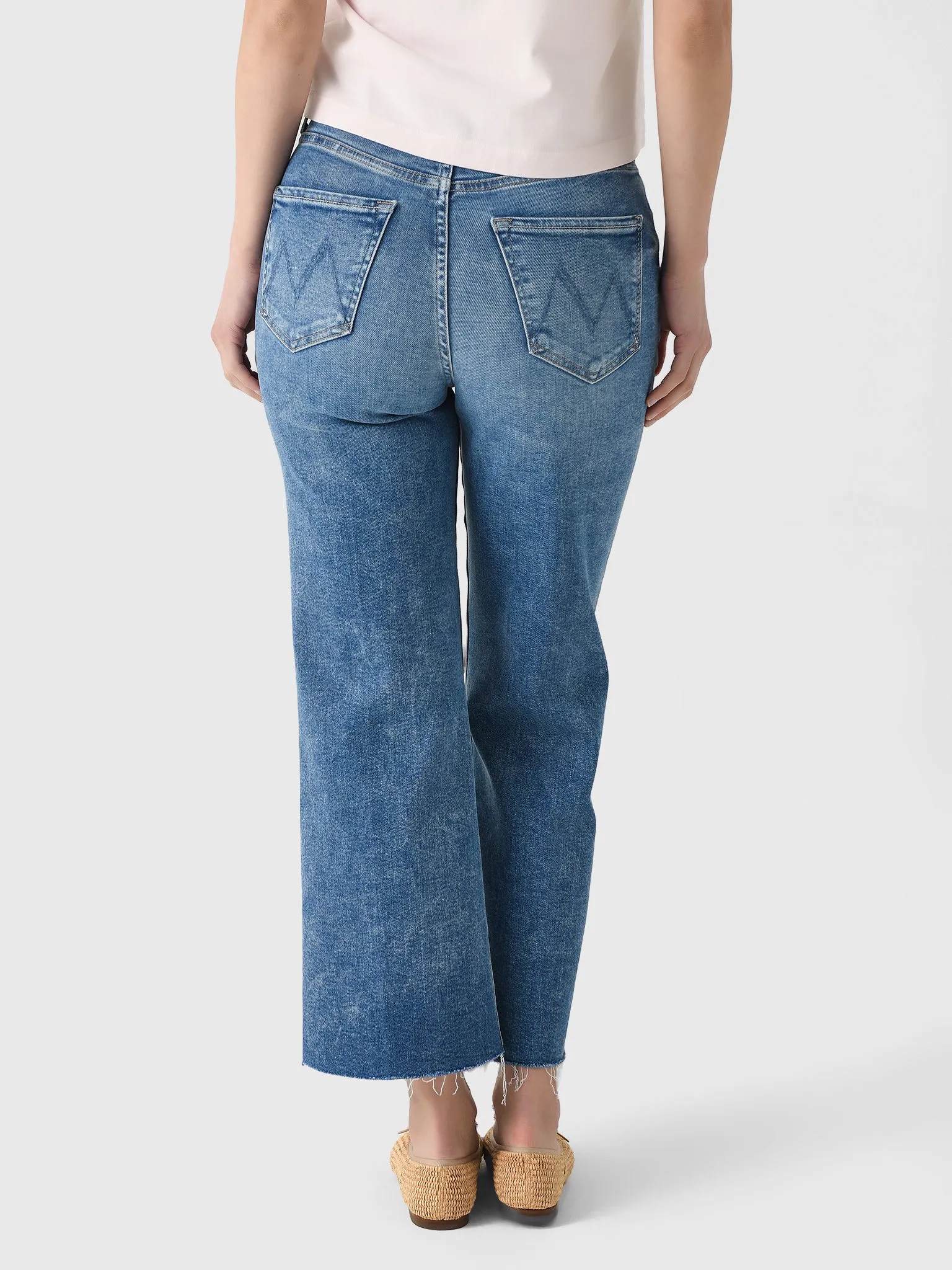 Mother Women's The Maven Ankle Fray Jean sold by Saint Bernard product image thumbnail 4